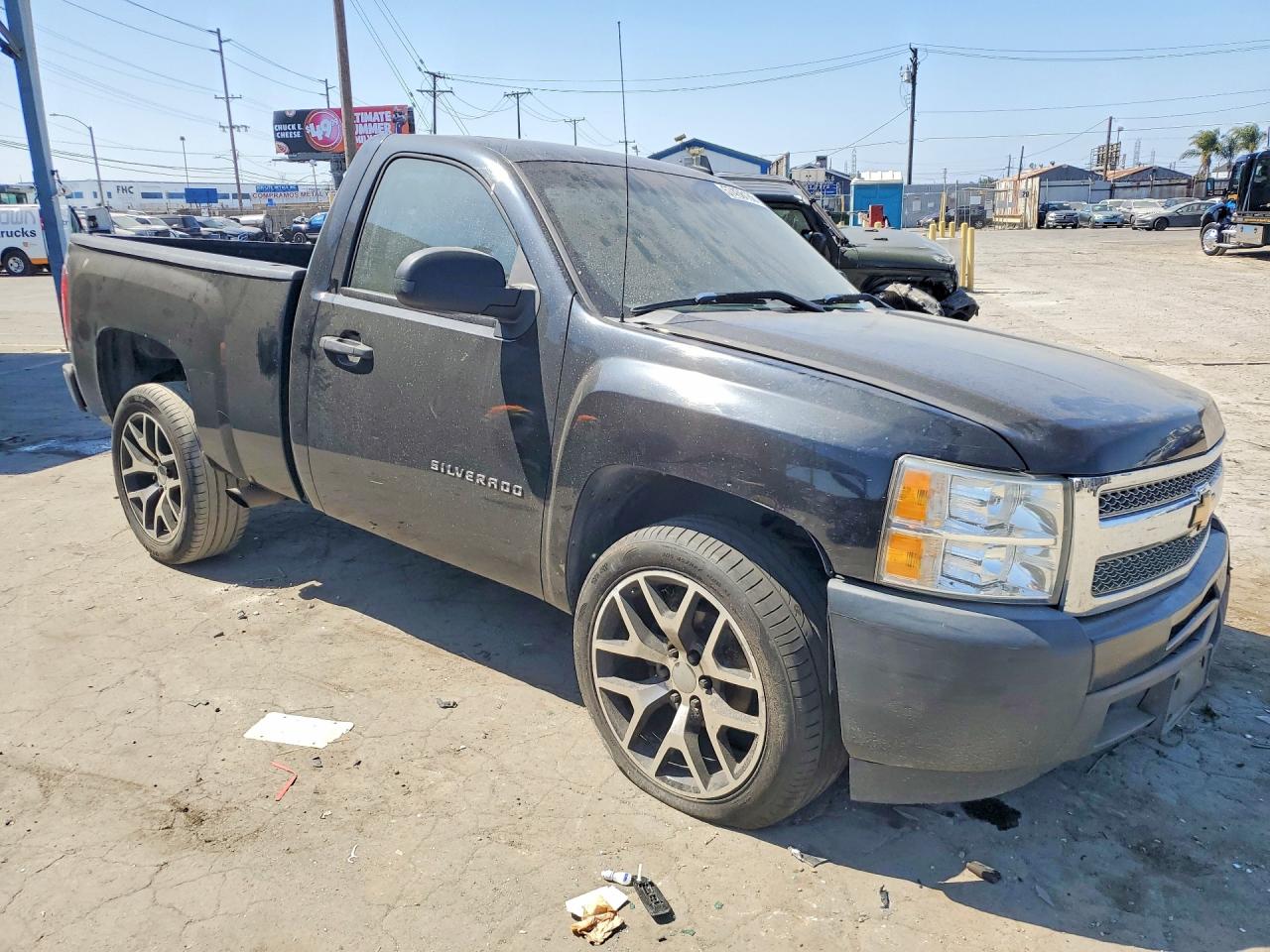 2012 Chevrolet Silverado C1500 Черный vin: 1GCNCPEX8CZ135934