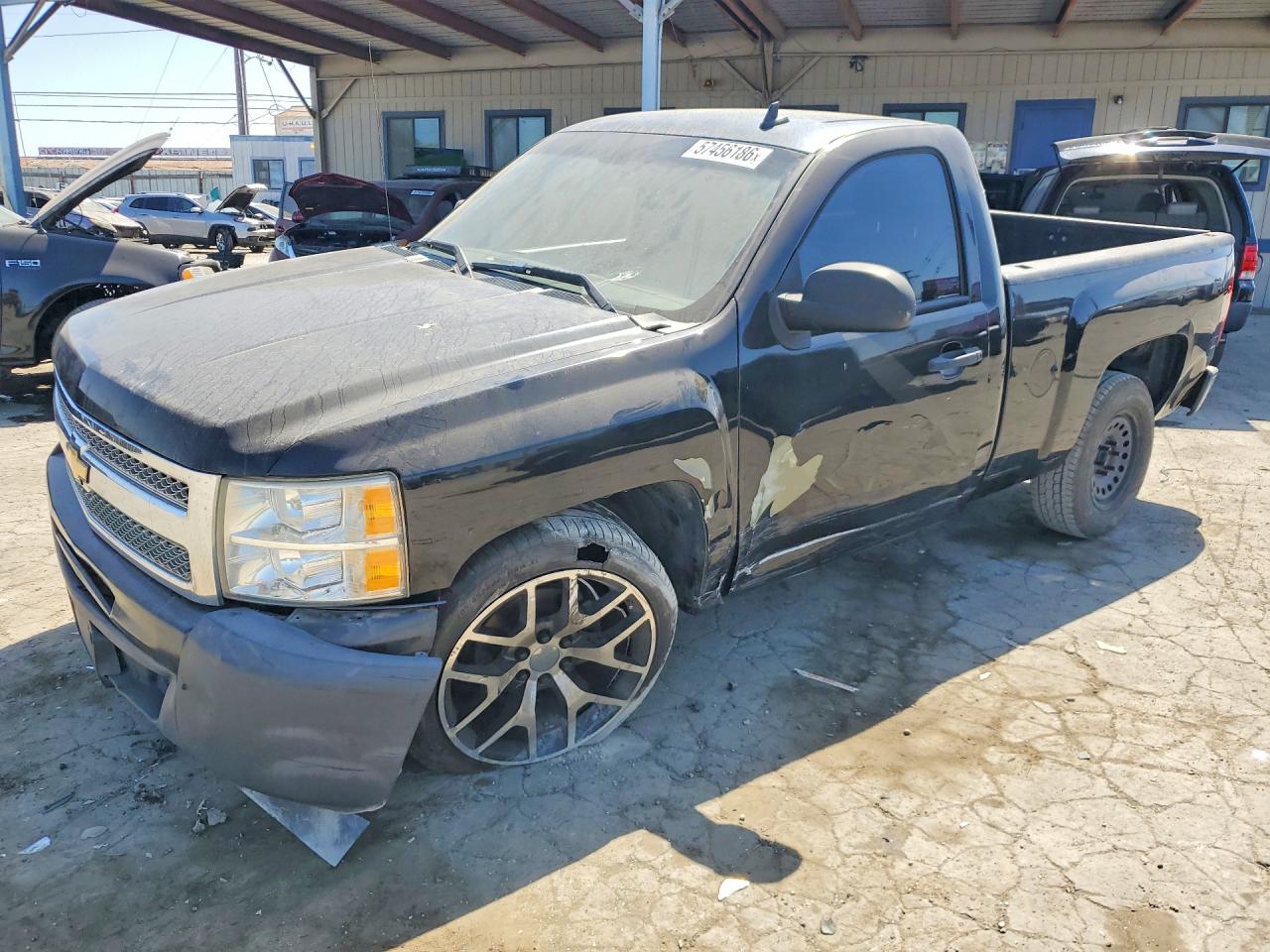 2012 Chevrolet Silverado C1500 Черный vin: 1GCNCPEX8CZ135934