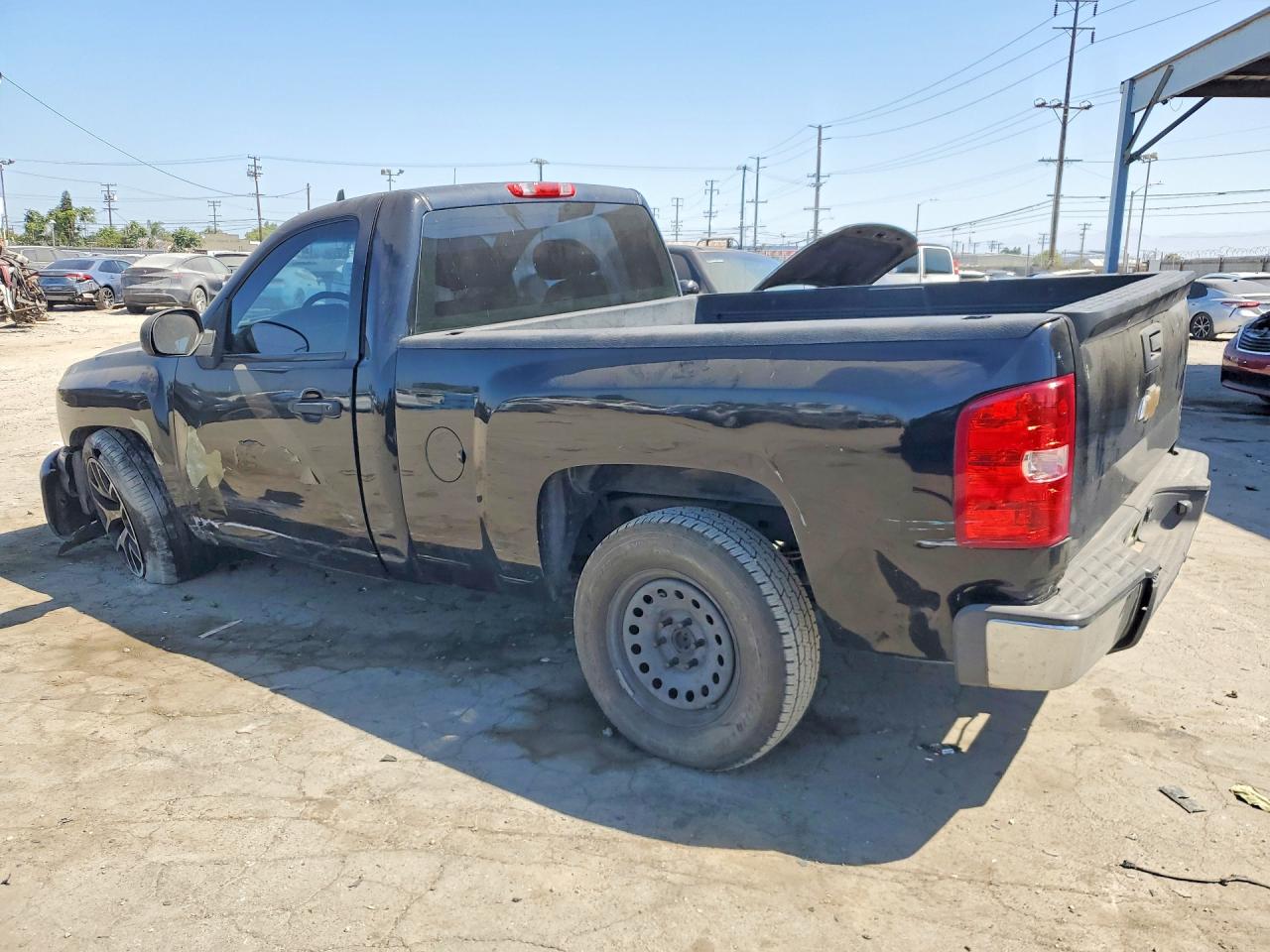 2012 Chevrolet Silverado C1500 Черный vin: 1GCNCPEX8CZ135934