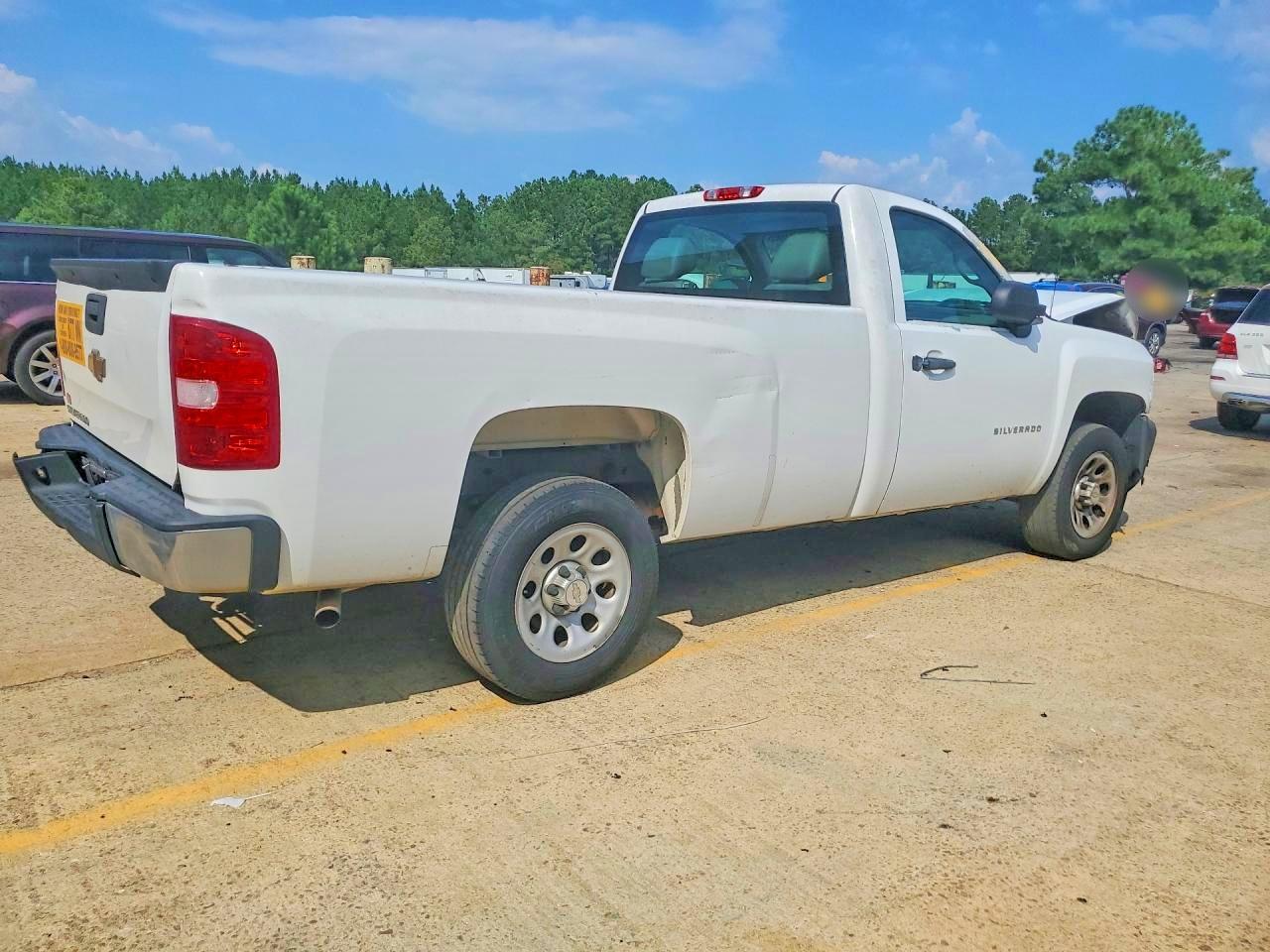 2012 Chevrolet Silverado C1500 White vin: 1GCNCPEX8CZ148957