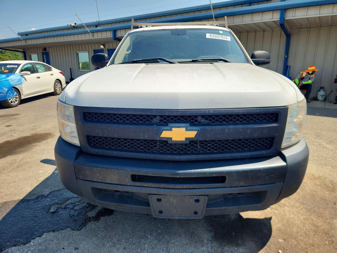 2012 Chevrolet Silverado C1500 Белый vin: 1GCNCPEX8CZ151759