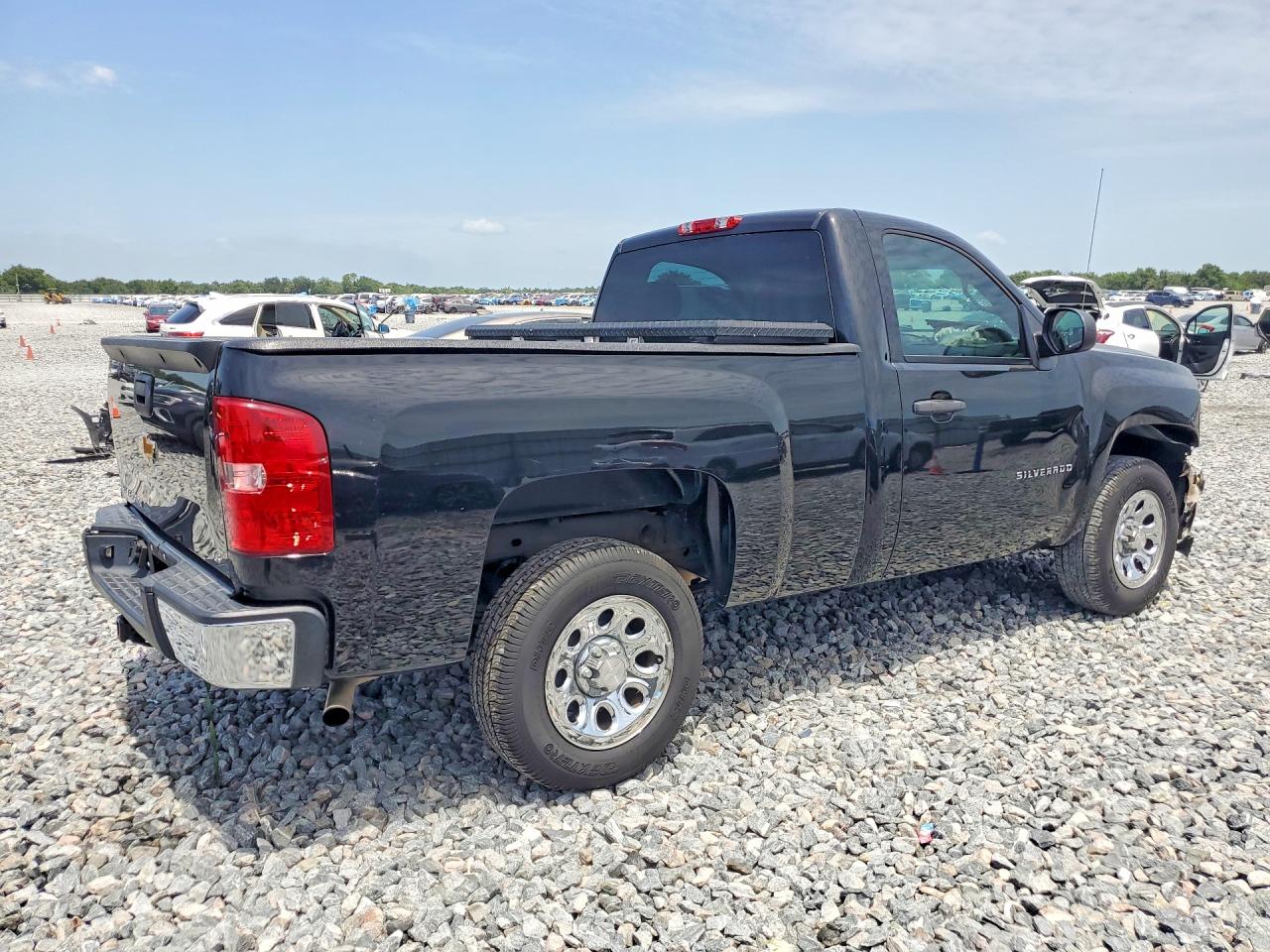 2013 Chevrolet Silverado C1500 Black vin: 1GCNCPEX9DZ297993