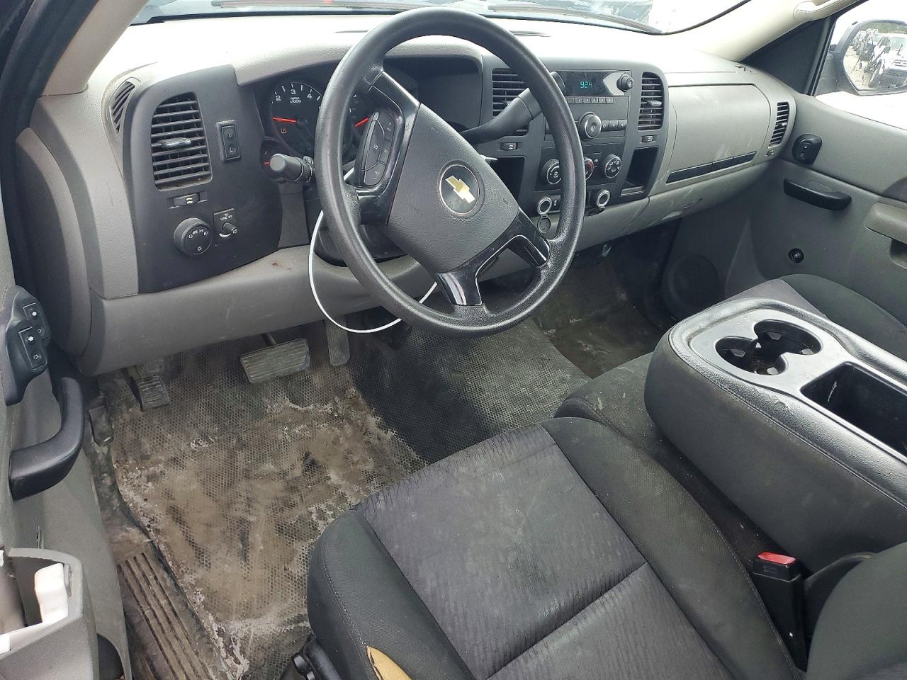 2013 Chevrolet Silverado C1500 Black vin: 1GCNCPEX9DZ325954