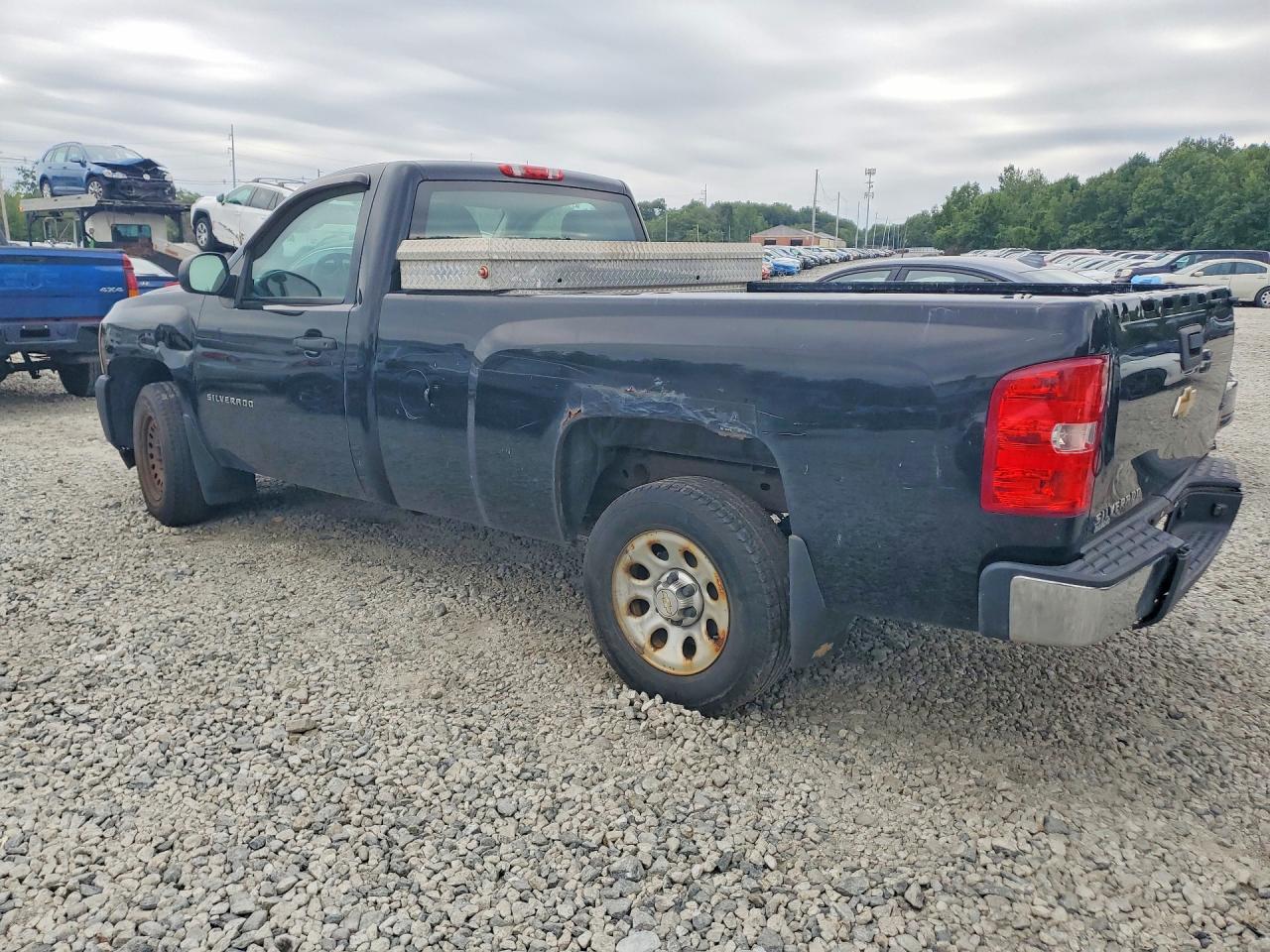 2013 Chevrolet Silverado C1500 Black vin: 1GCNCPEX9DZ325954