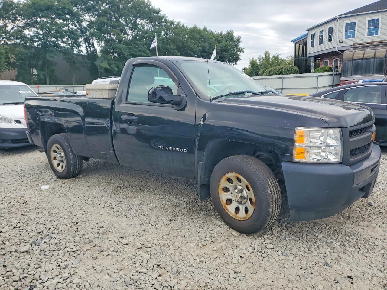 2013 Chevrolet Silverado C1500 Black vin: 1GCNCPEX9DZ325954