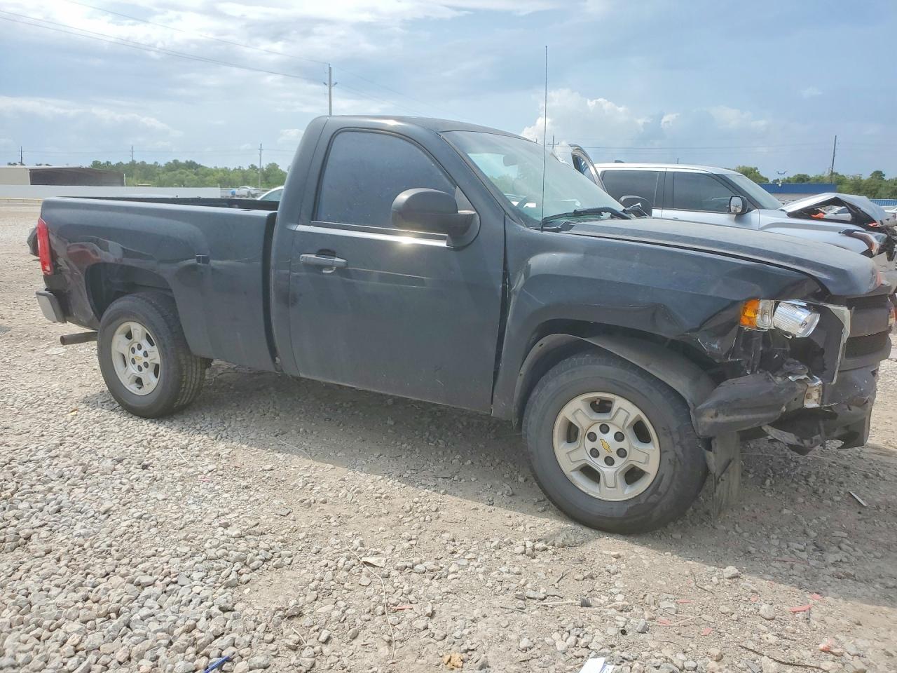 2011 Chevrolet Silverado C1500 Black vin: 1GCNCPEXXBZ159232