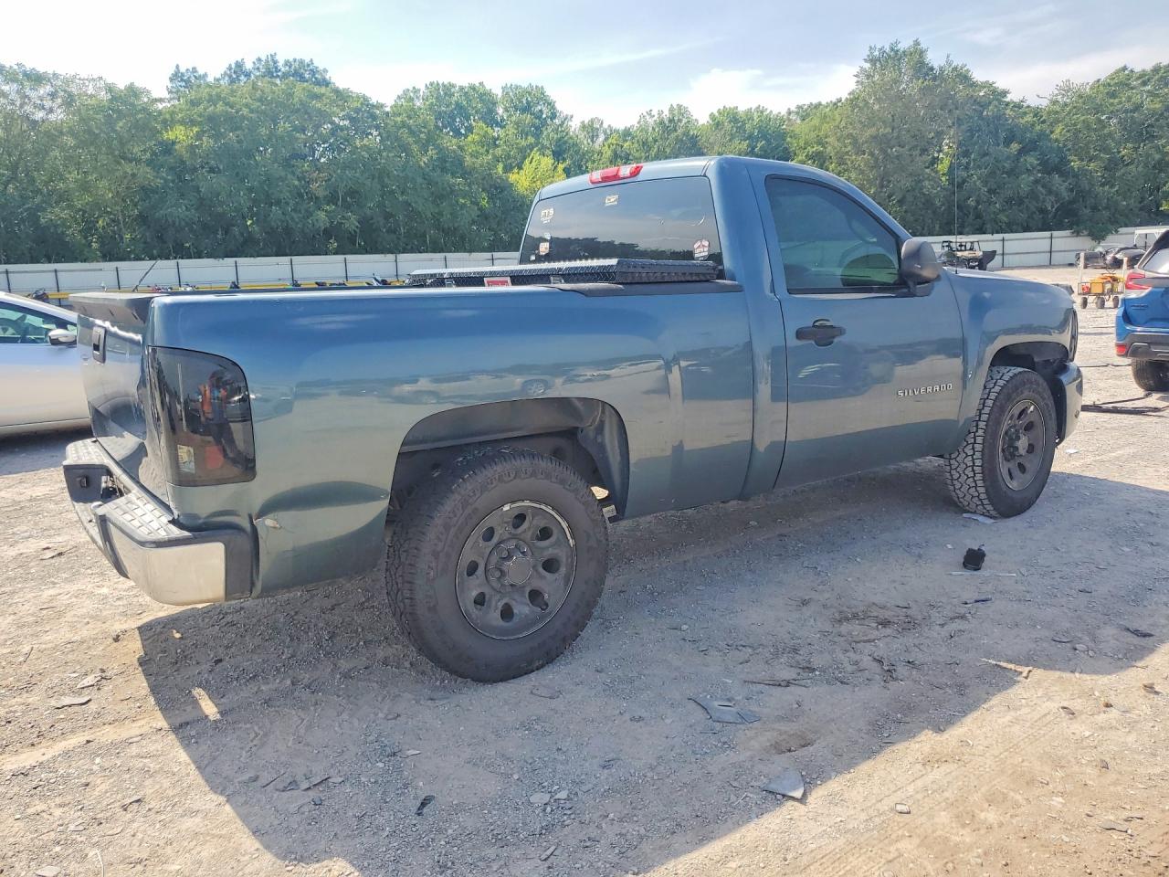 2011 Chevrolet Silverado C1500 Blue vin: 1GCNCPEXXBZ189511