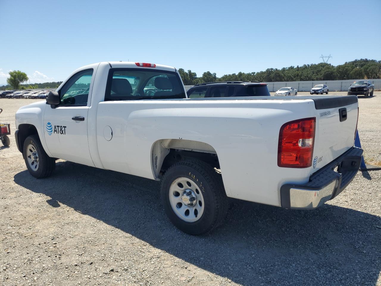 2012 Chevrolet Silverado C1500 White vin: 1GCNCPEXXCZ324598 Damage: Left Qtr Panel, Multiple Scratches Heavy, 2