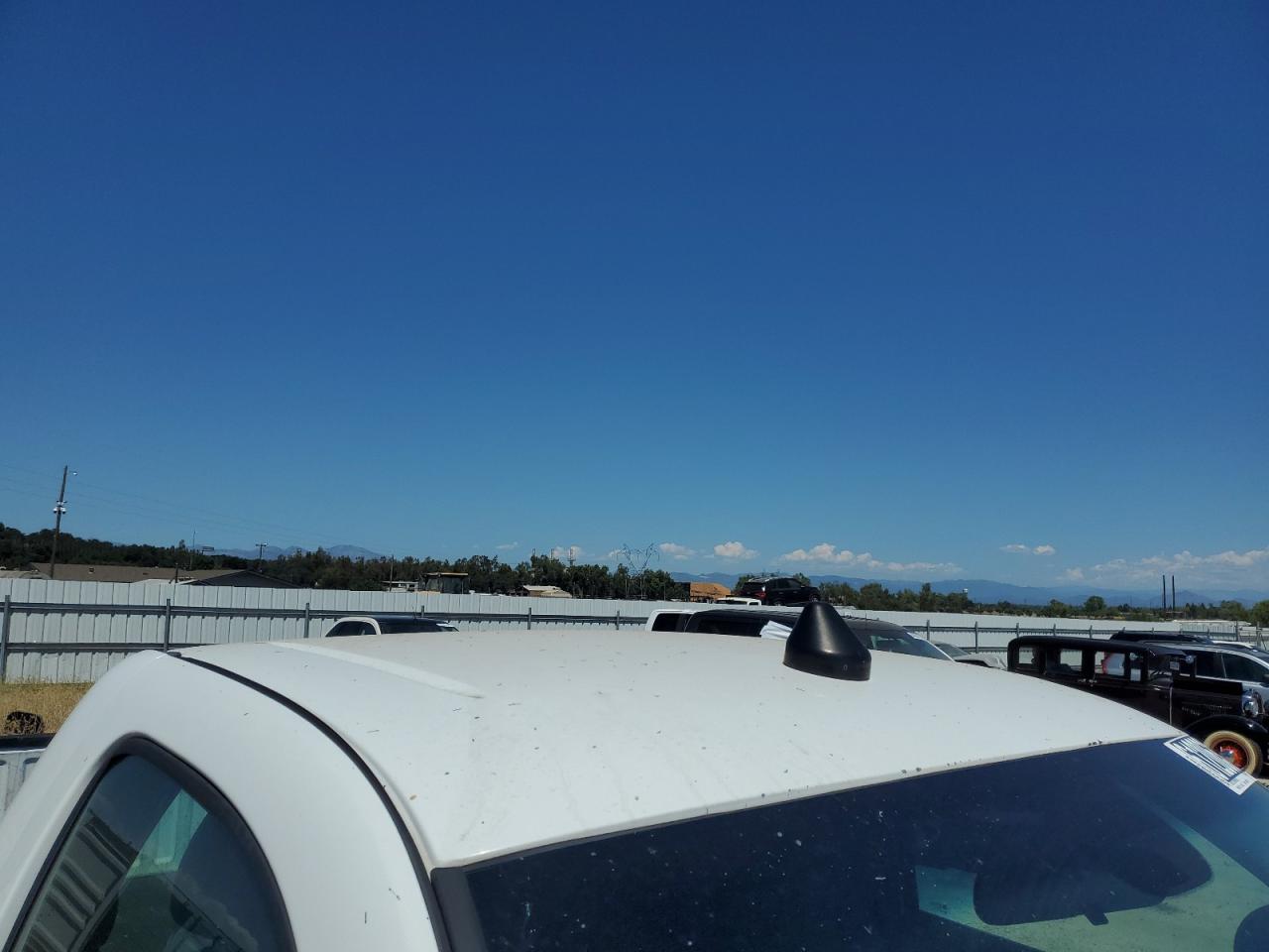 2012 Chevrolet Silverado C1500 White vin: 1GCNCPEXXCZ324598 Damage: Roof Panel, Chipped, 2