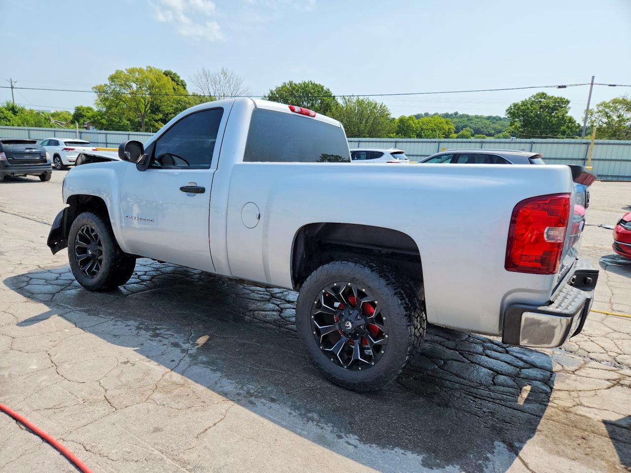 2013 Chevrolet Silverado C1500 Silver vin: 1GCNCPEXXDZ413105