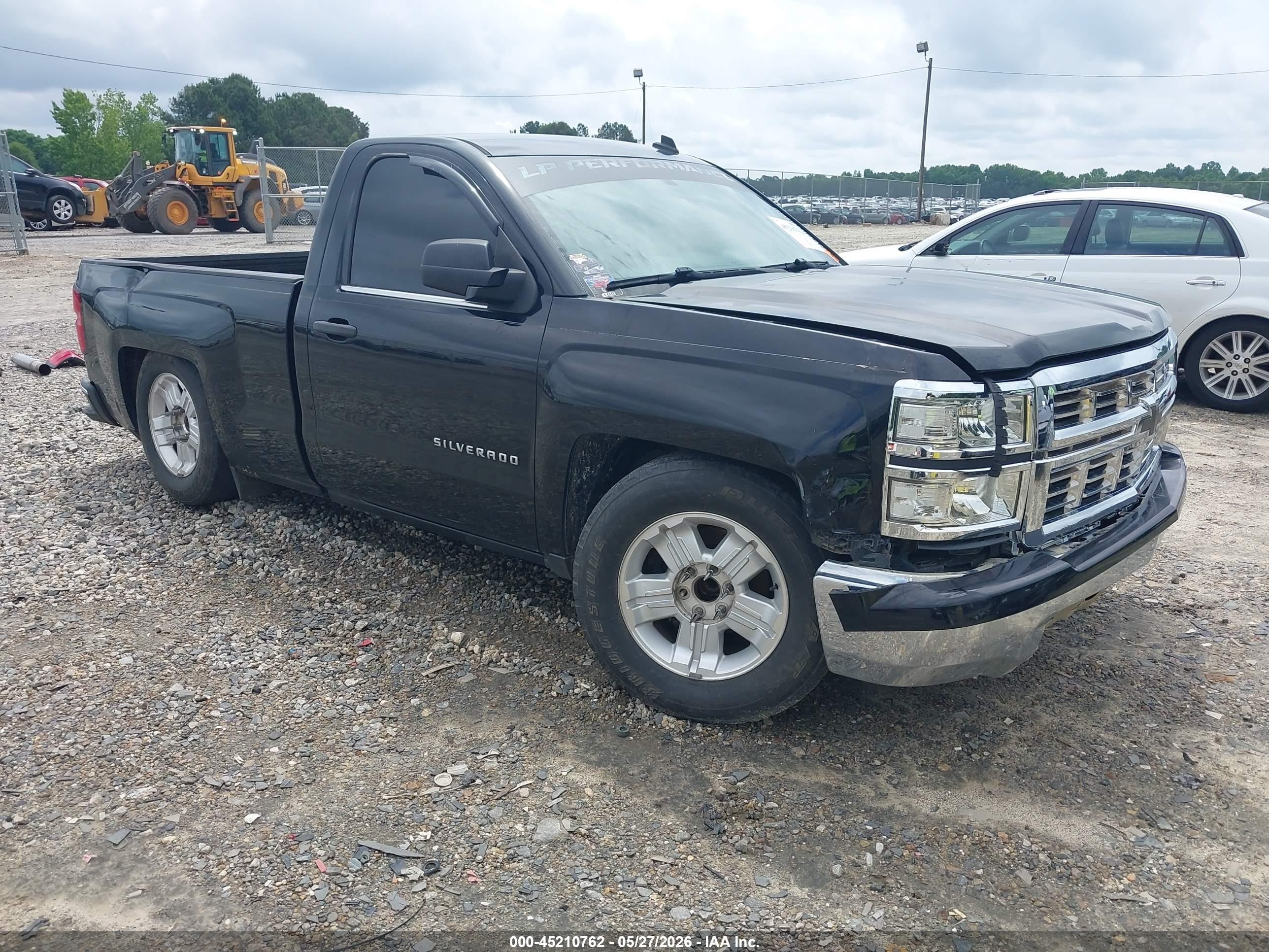 2014 Chevrolet Silverado 1500 1lt Black vin: 1GCNCREC3EZ298938