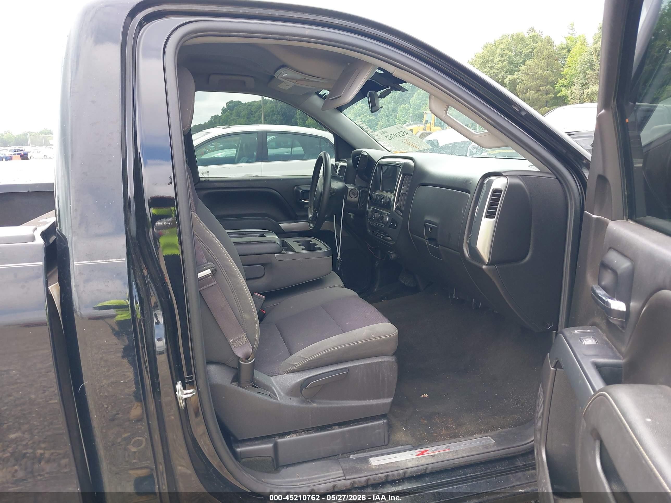 2014 Chevrolet Silverado 1500 1lt Black vin: 1GCNCREC3EZ298938