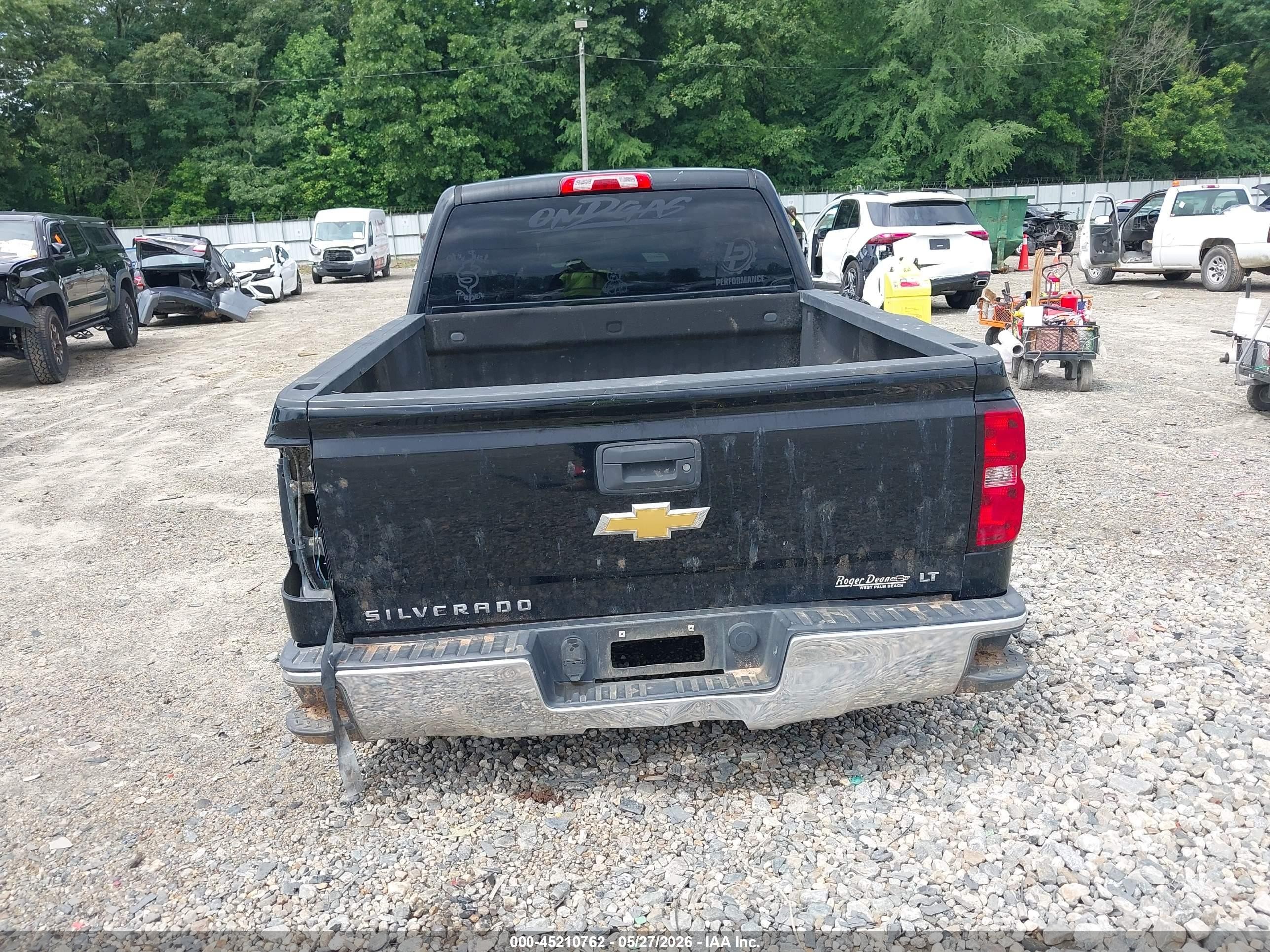 2014 Chevrolet Silverado 1500 1lt Black vin: 1GCNCREC3EZ298938