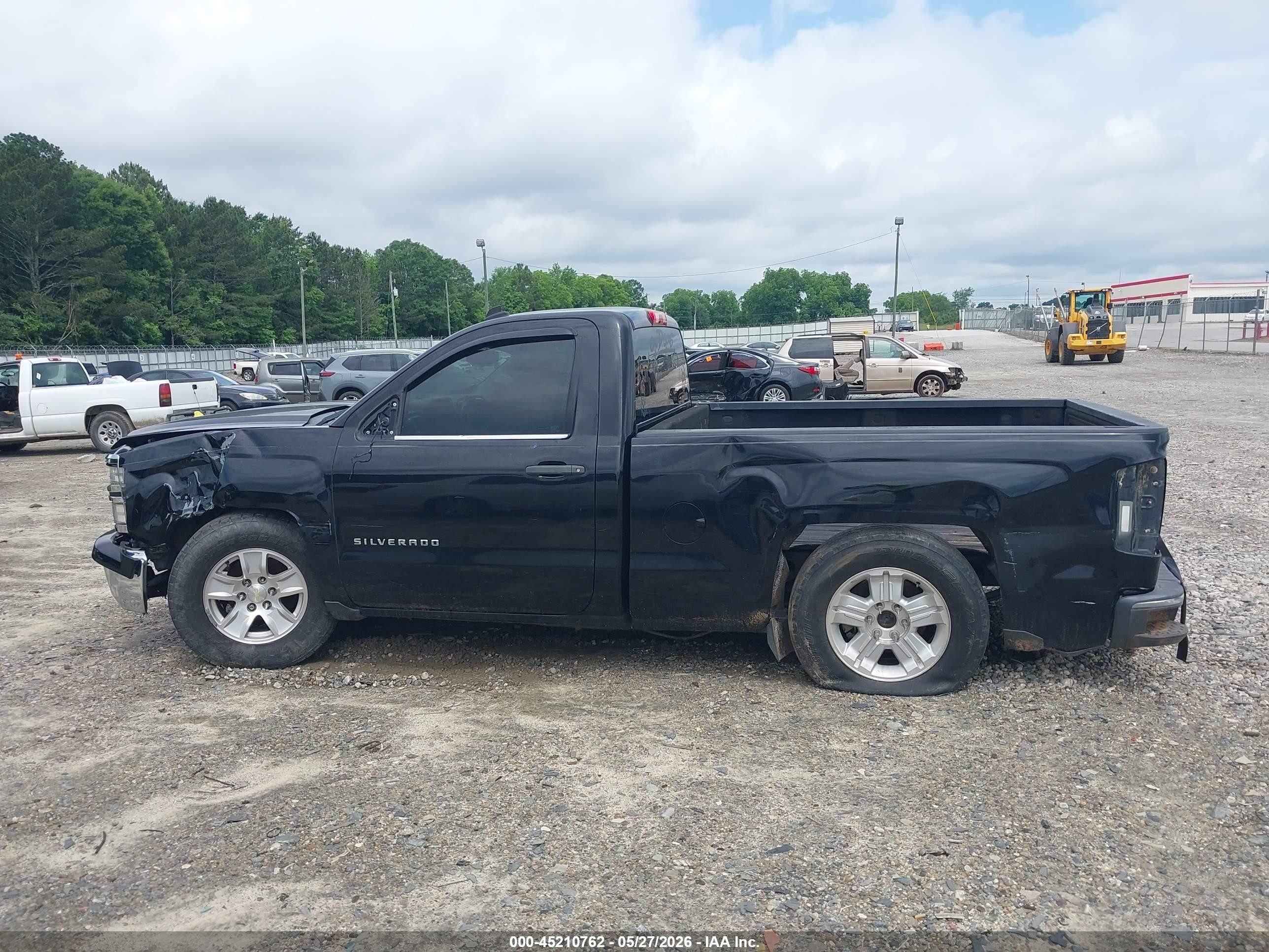 2014 Chevrolet Silverado 1500 1lt Black vin: 1GCNCREC3EZ298938
