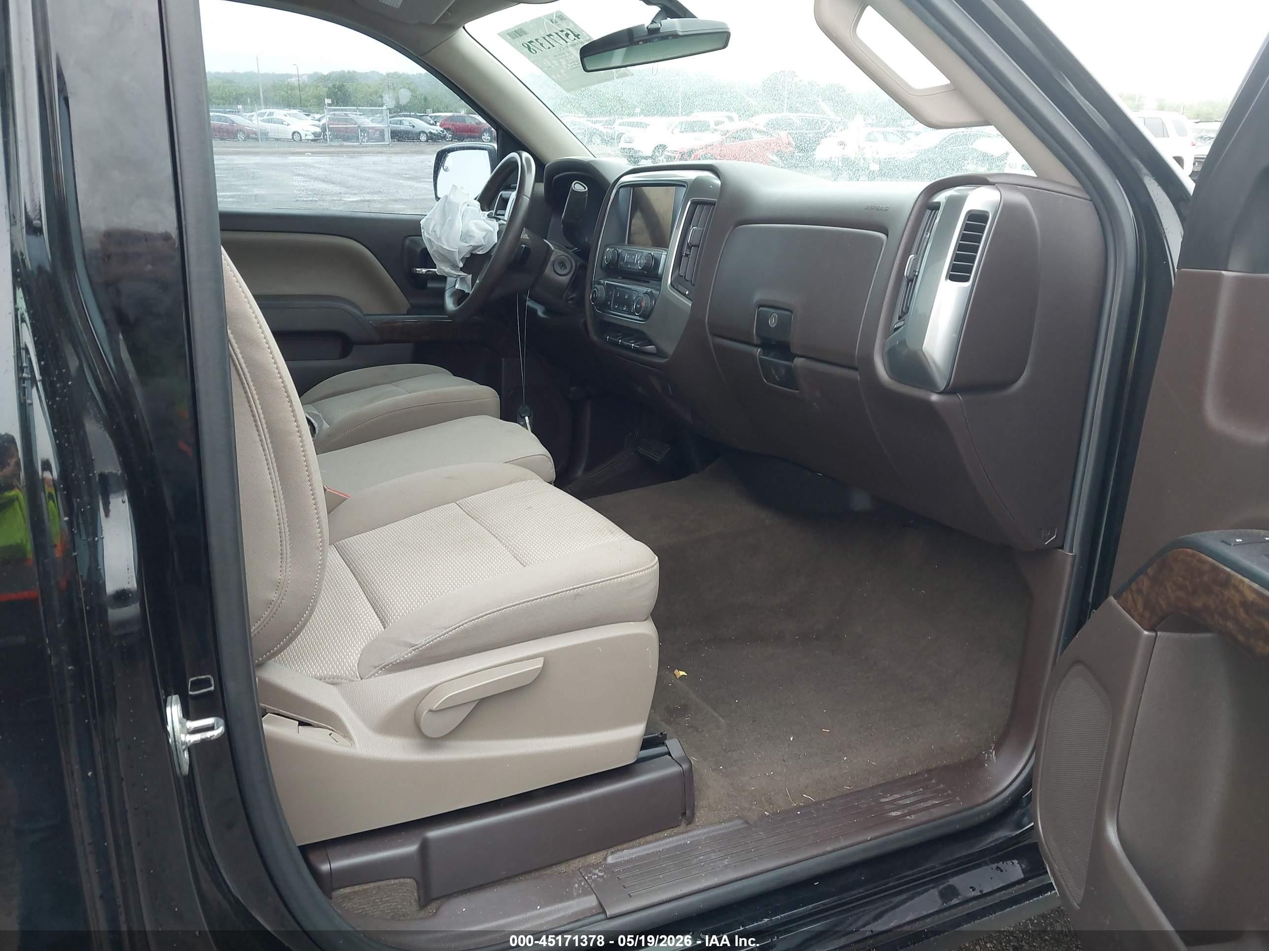 2014 Chevrolet Silverado 1500 1lt Black vin: 1GCNCREC7EZ309925