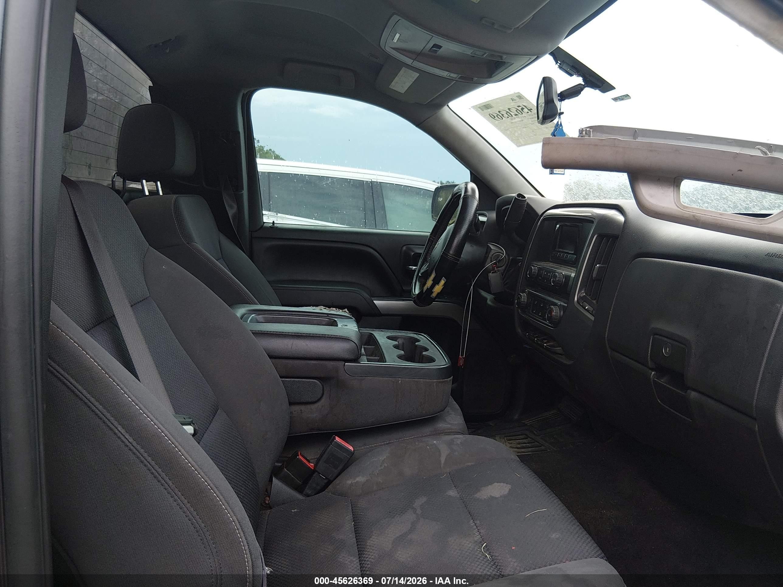2014 Chevrolet Silverado 1500 Lt Черный vin: 1GCNCREH2EZ181282