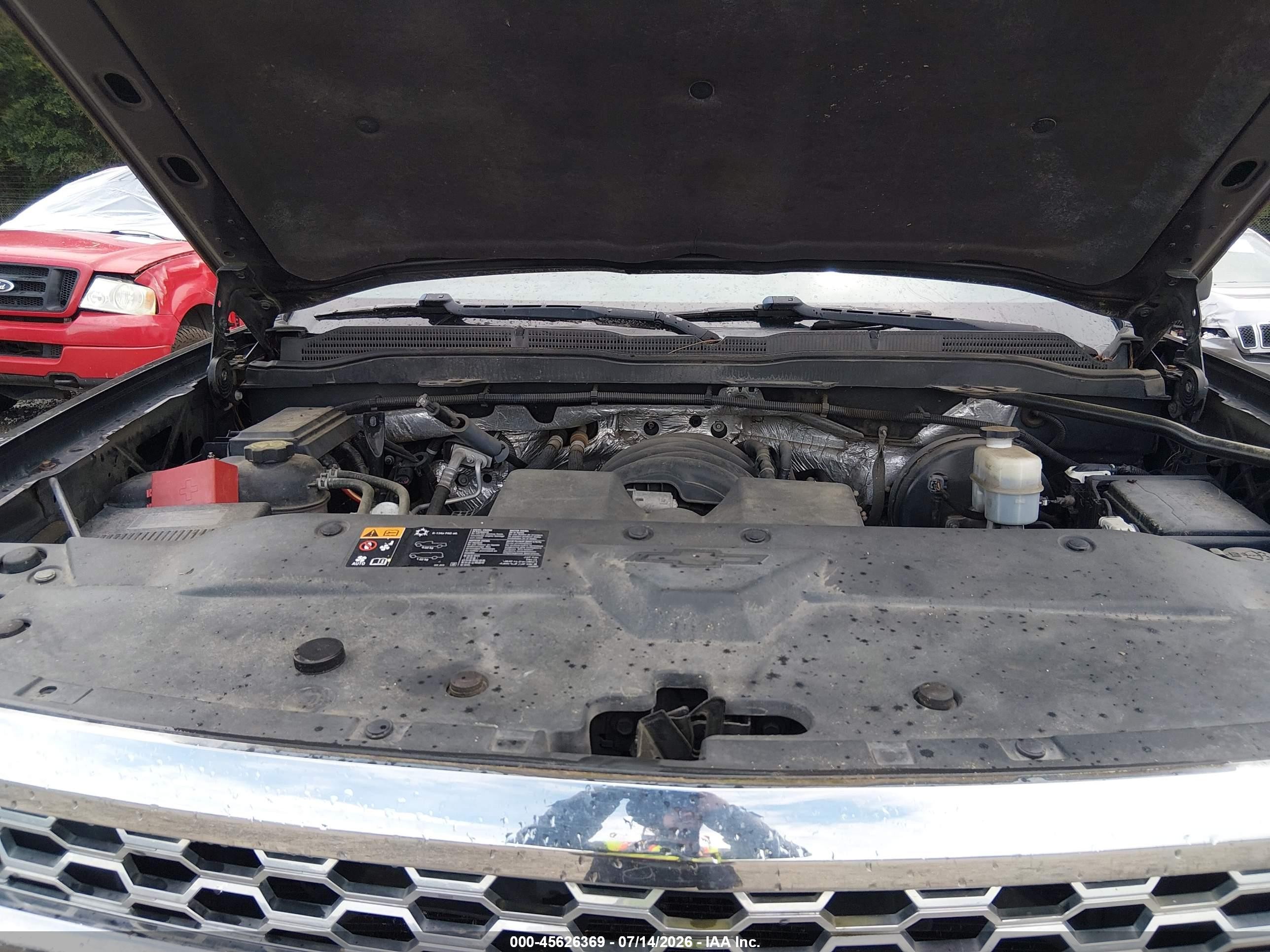 2014 Chevrolet Silverado 1500 Lt Черный vin: 1GCNCREH2EZ181282