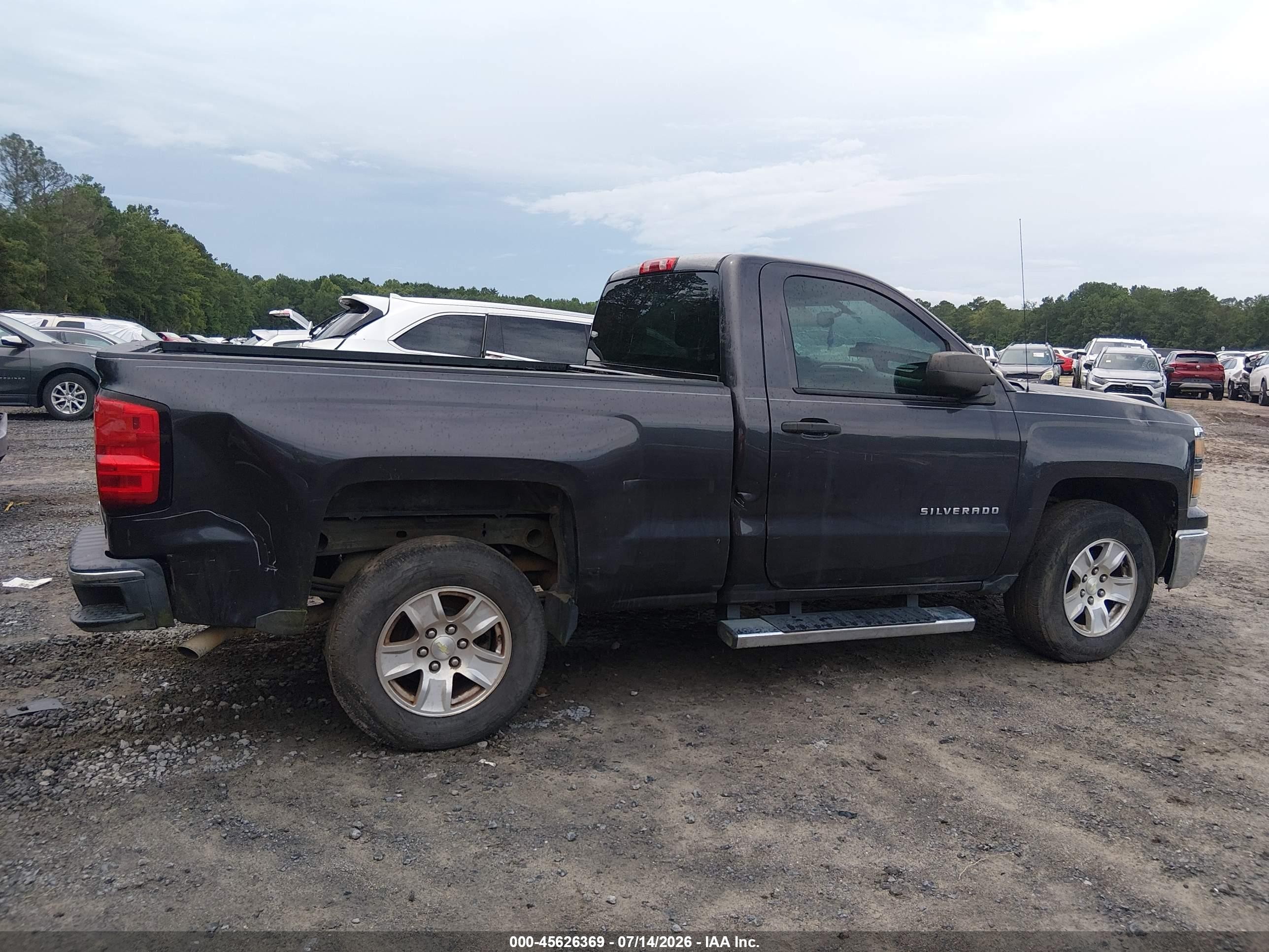 2014 Chevrolet Silverado 1500 Lt Черный vin: 1GCNCREH2EZ181282