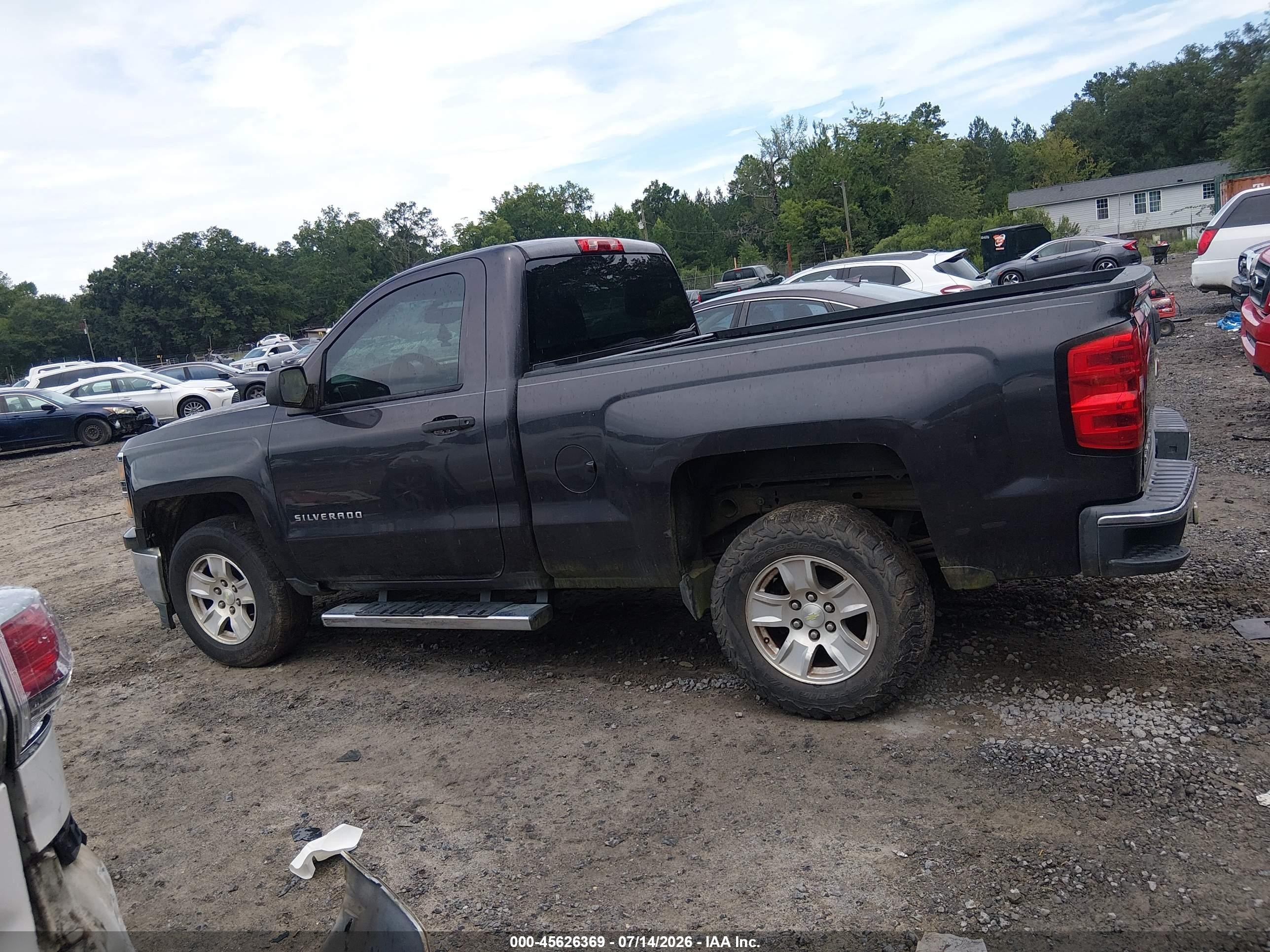 2014 Chevrolet Silverado 1500 Lt Черный vin: 1GCNCREH2EZ181282