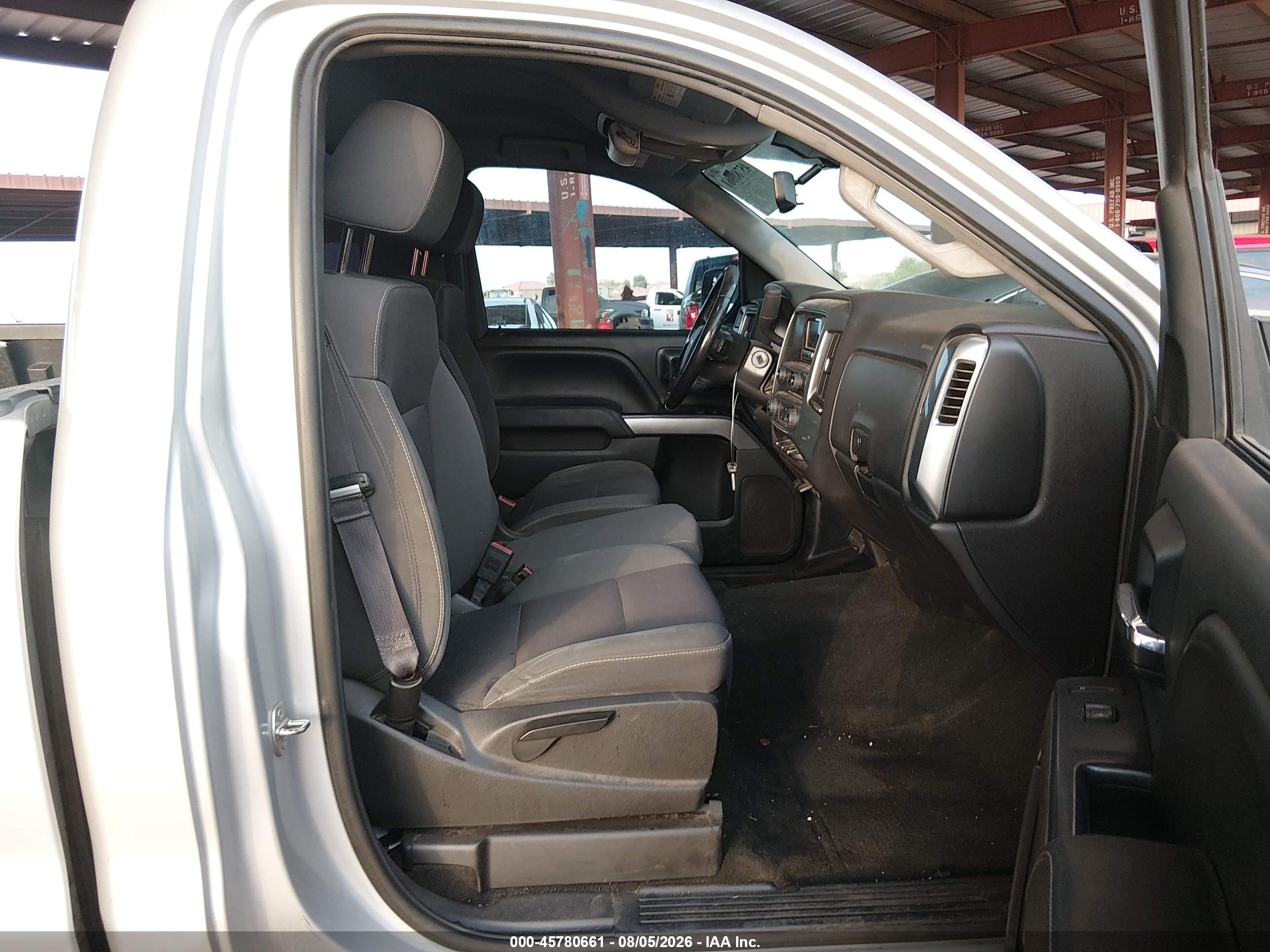 2014 Chevrolet Silverado 1500 Lt Silver vin: 1GCNCREH8EZ126173