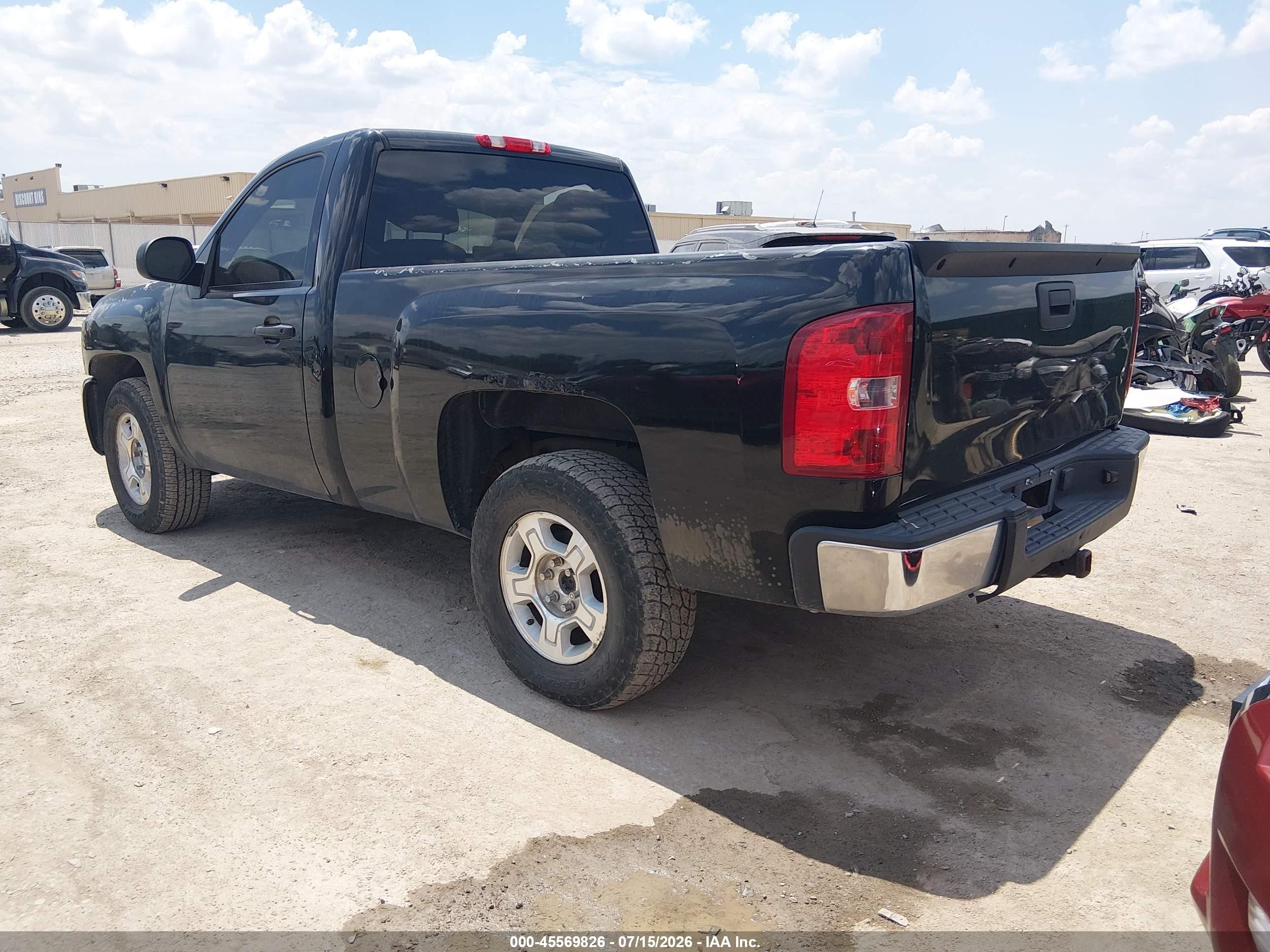 2011 Chevrolet Silverado 1500 Lt Black vin: 1GCNCSEA9BZ117469