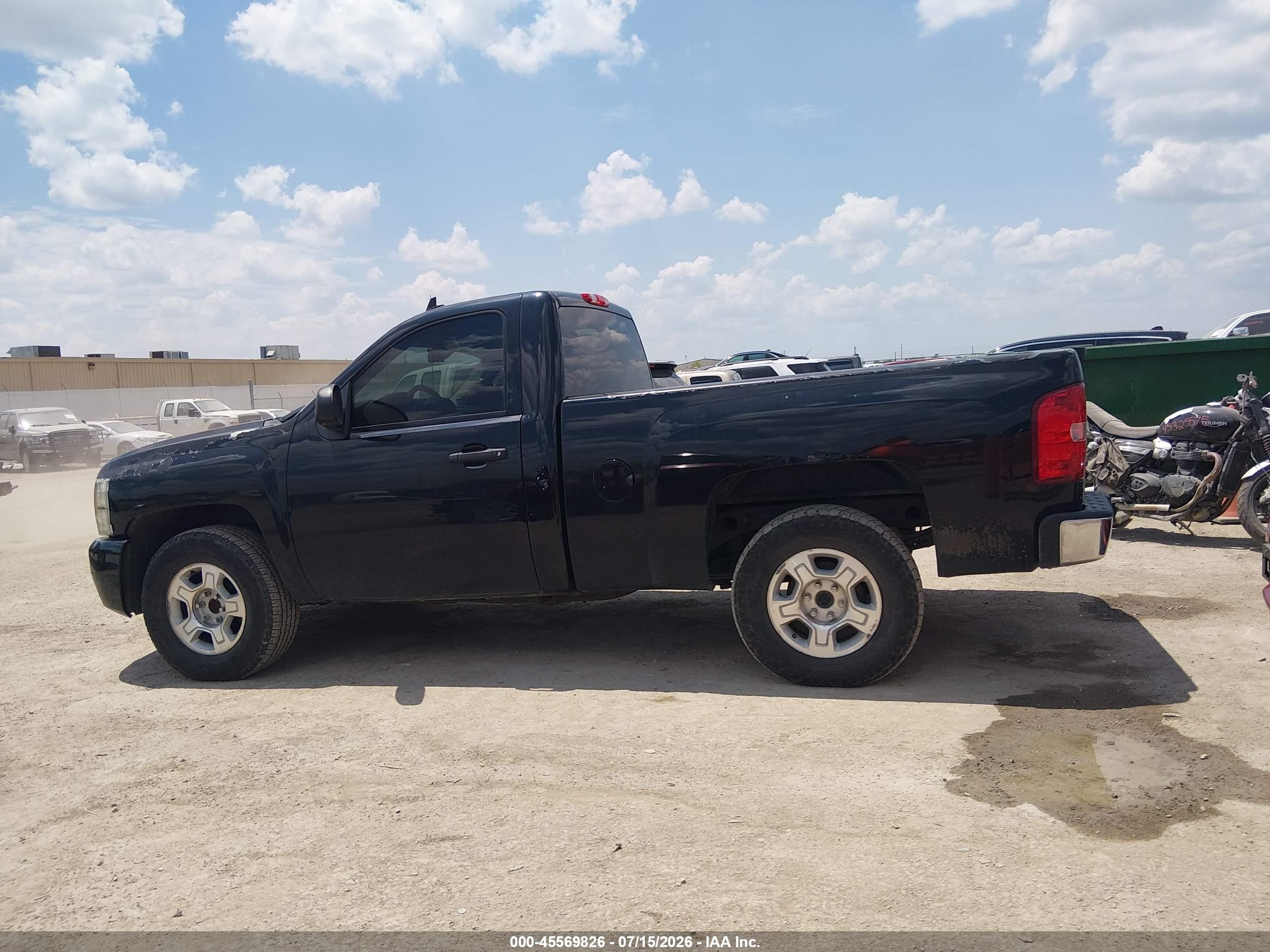 2011 Chevrolet Silverado 1500 Lt Black vin: 1GCNCSEA9BZ117469