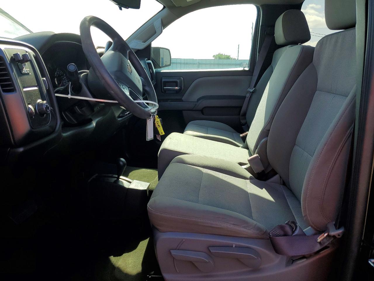 2017 Chevrolet Silverado K1500 Черный vin: 1GCNKNEC6HZ378105