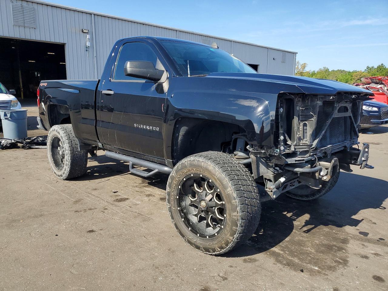 2017 Chevrolet Silverado K1500 Черный vin: 1GCNKNEC6HZ378105
