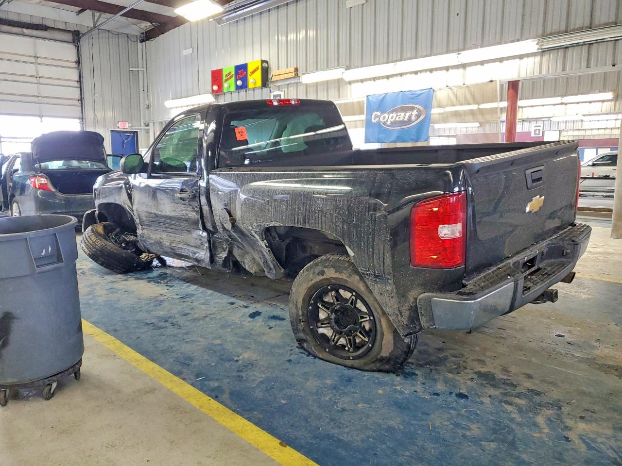 2013 Chevrolet Silverado K1500 Black vin: 1GCNKPE01DZ173271