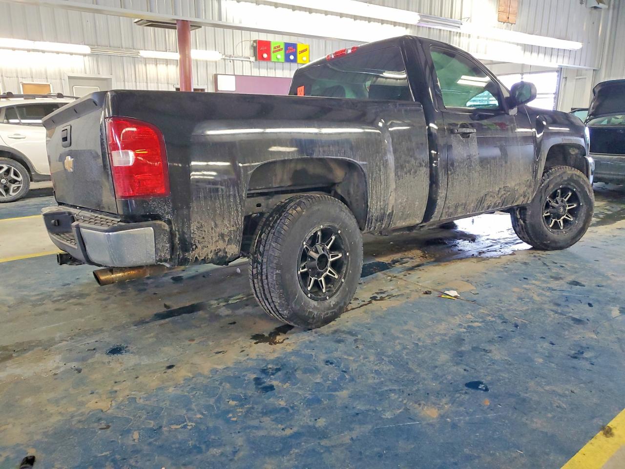 2013 Chevrolet Silverado K1500 Black vin: 1GCNKPE01DZ173271