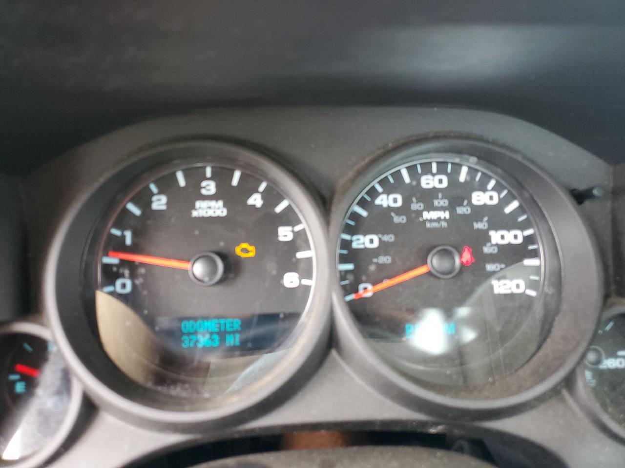 2012 Chevrolet Silverado K1500 White vin: 1GCNKPE02CZ114504 Damage: Warning Light - Engine, On, Unacceptable