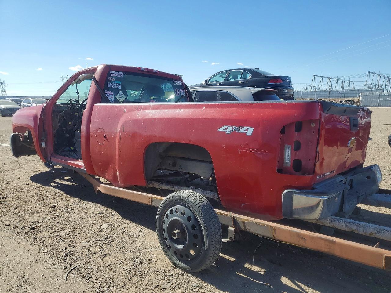 2013 Chevrolet Silverado K1500 Красный vin: 1GCNKPE02DZ123415