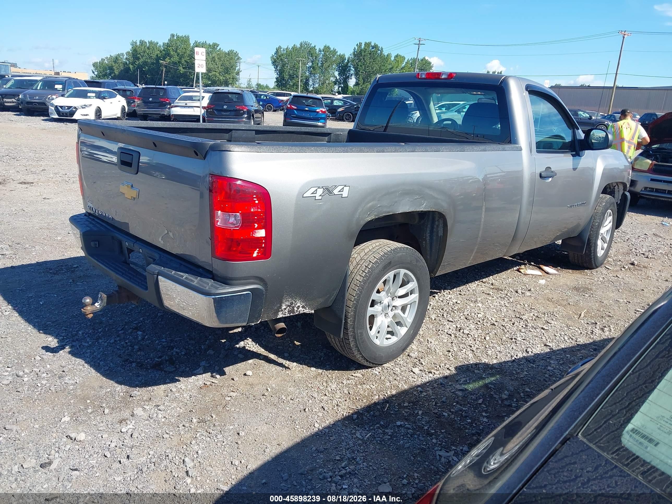 2013 Chevrolet Silverado 1500 Work Truck Tan vin: 1GCNKPE05DZ300149