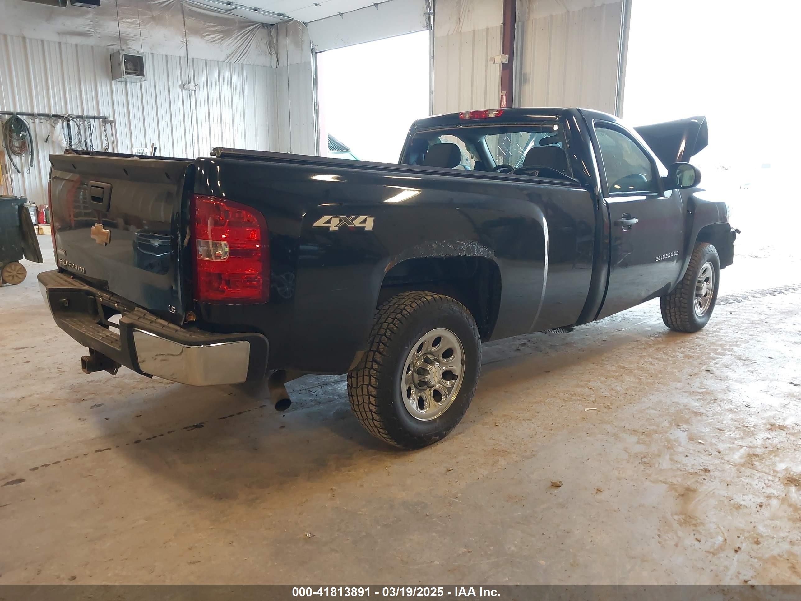 2012 Chevrolet Silverado 1500 Work Truck Black vin: 1GCNKPE08CZ241368