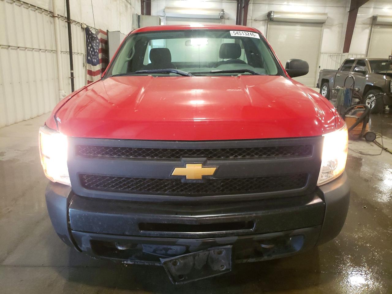 2011 Chevrolet Silverado K1500 Красный vin: 1GCNKPE09BZ324273