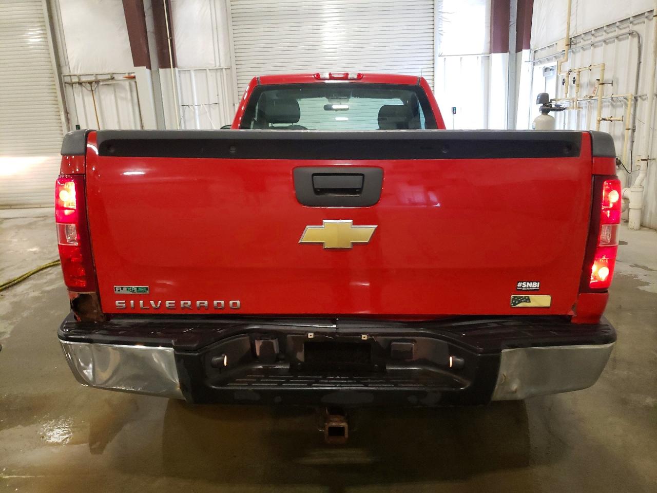 2011 Chevrolet Silverado K1500 Красный vin: 1GCNKPE09BZ324273