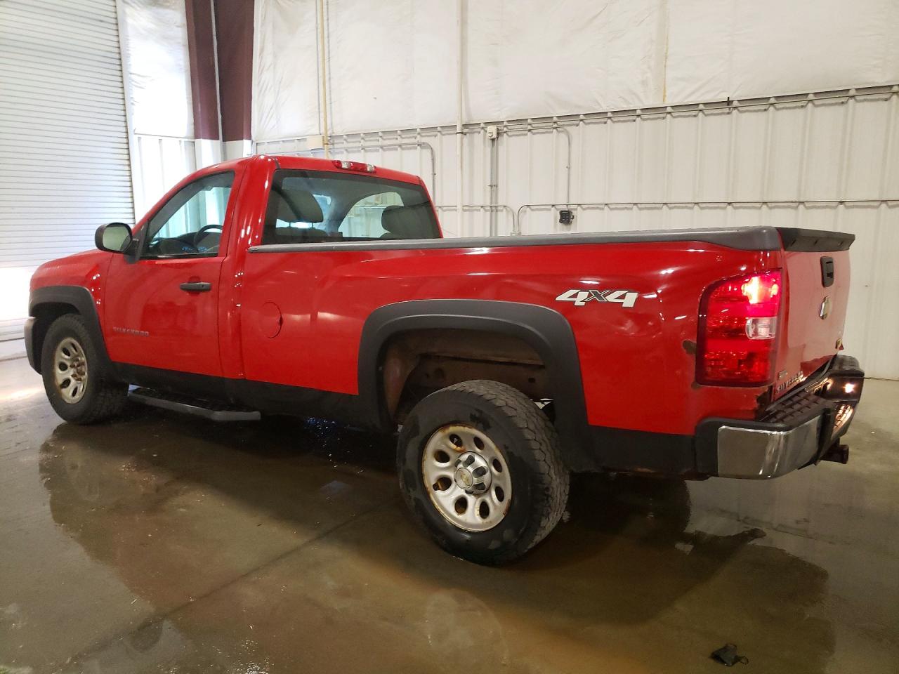 2011 Chevrolet Silverado K1500 Красный vin: 1GCNKPE09BZ324273