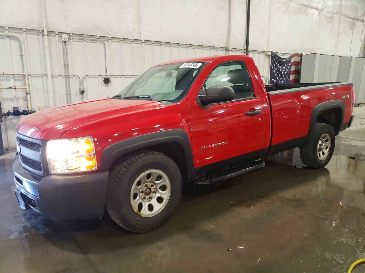 2011 Chevrolet Silverado K1500 Красный vin: 1GCNKPE09BZ324273