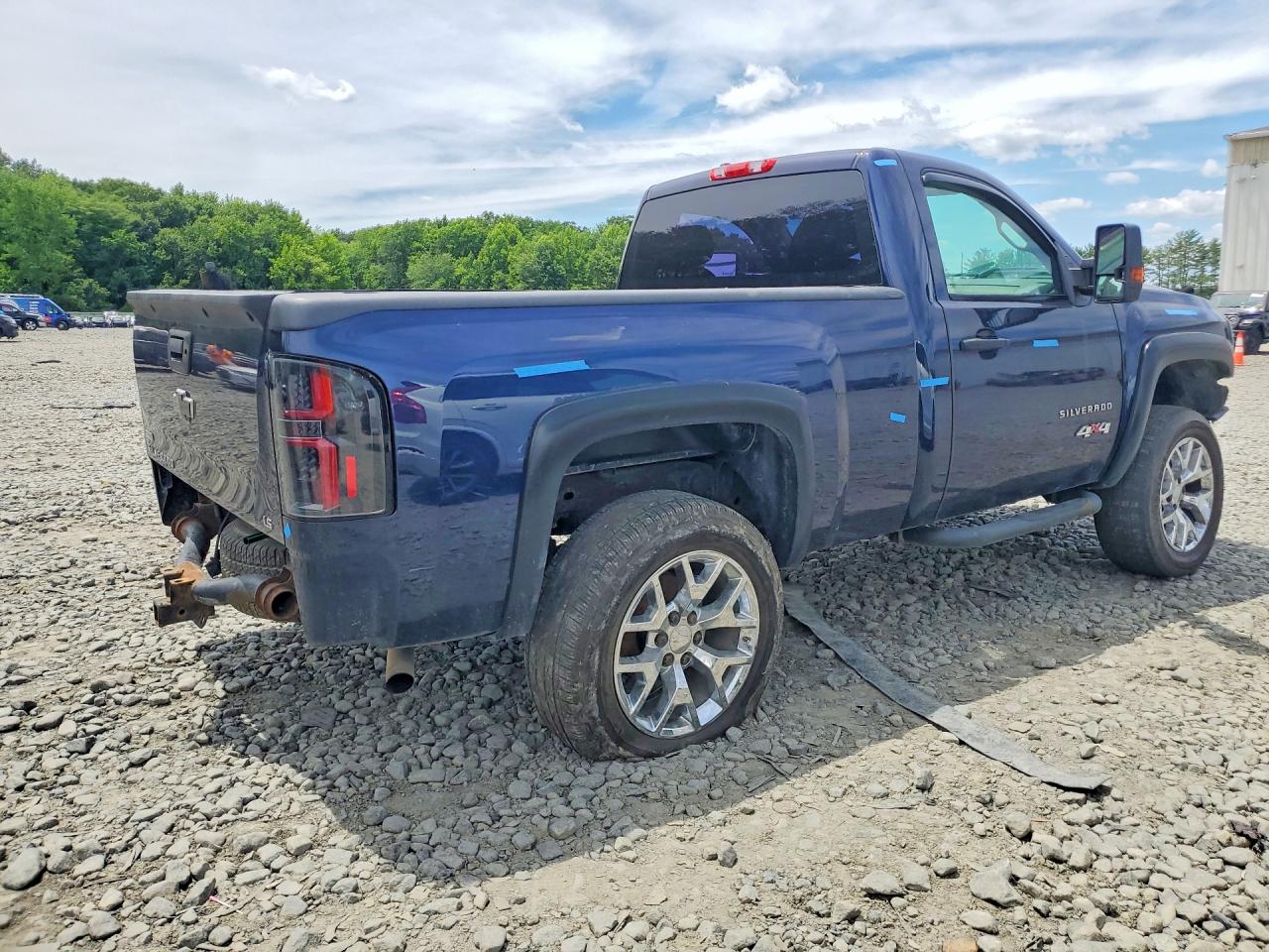 2012 Chevrolet Silverado K1500 Blue vin: 1GCNKPE09CZ111891