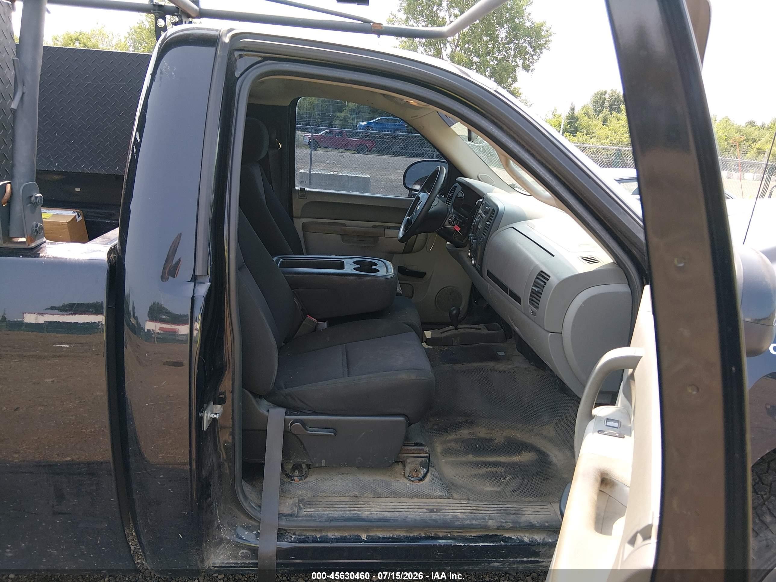 2011 Chevrolet Silverado 1500 Work Truck Black vin: 1GCNKPE0XBF139246
