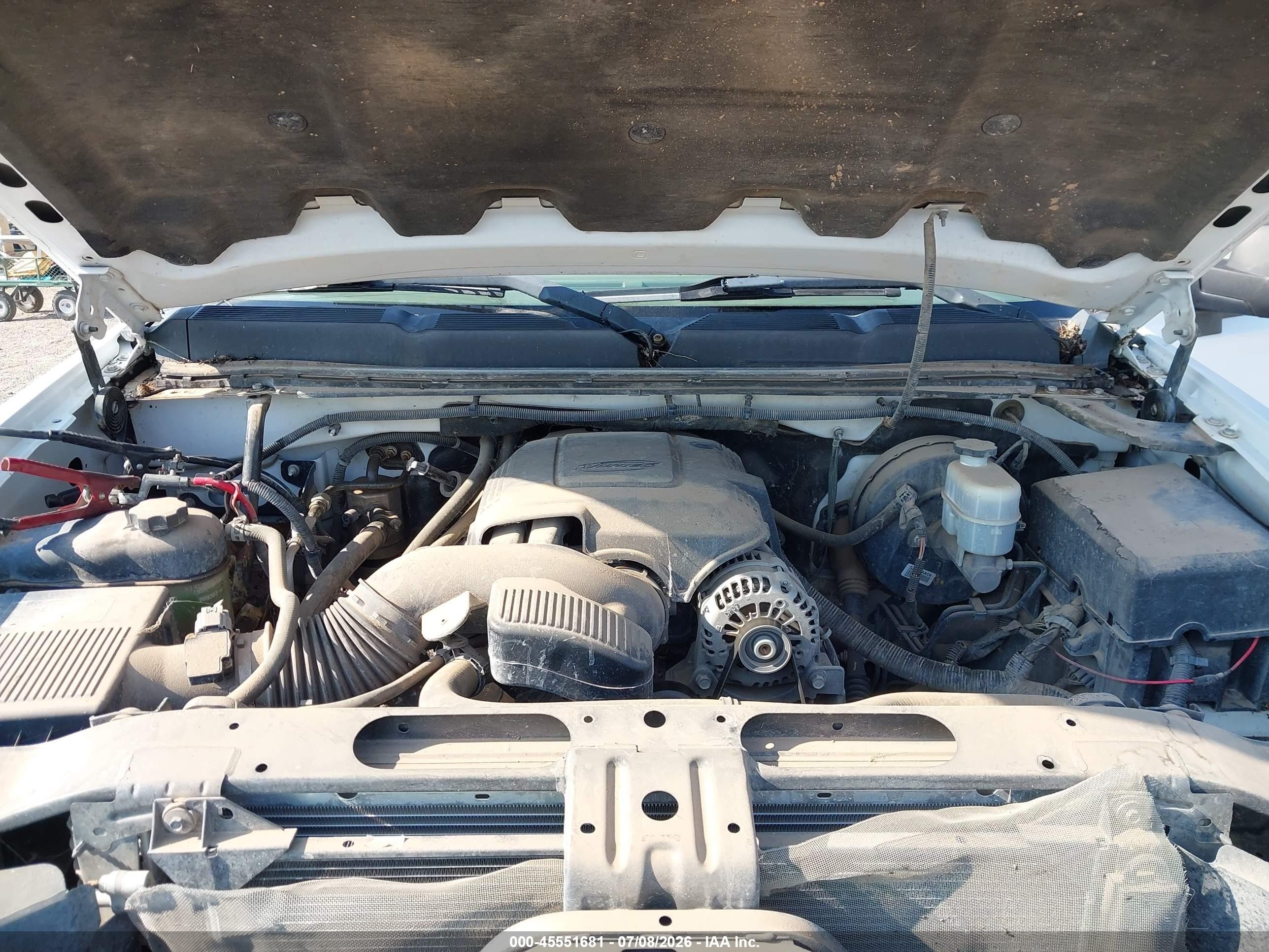2013 Chevrolet Silverado 1500 Work Truck White vin: 1GCNKPE0XDZ168991