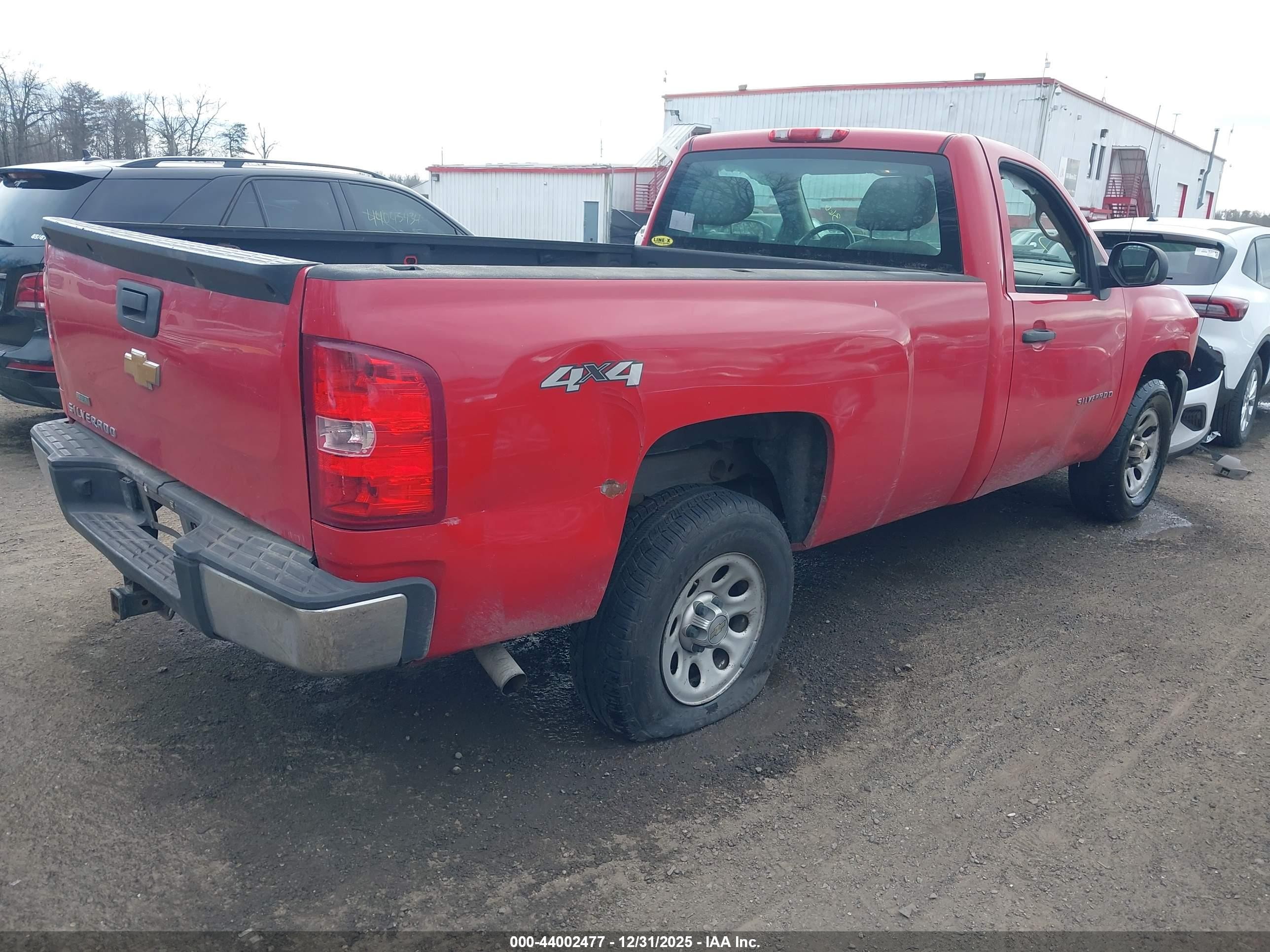 2012 Chevrolet Silverado 1500 Work Truck Red vin: 1GCNKPEA0CZ267620