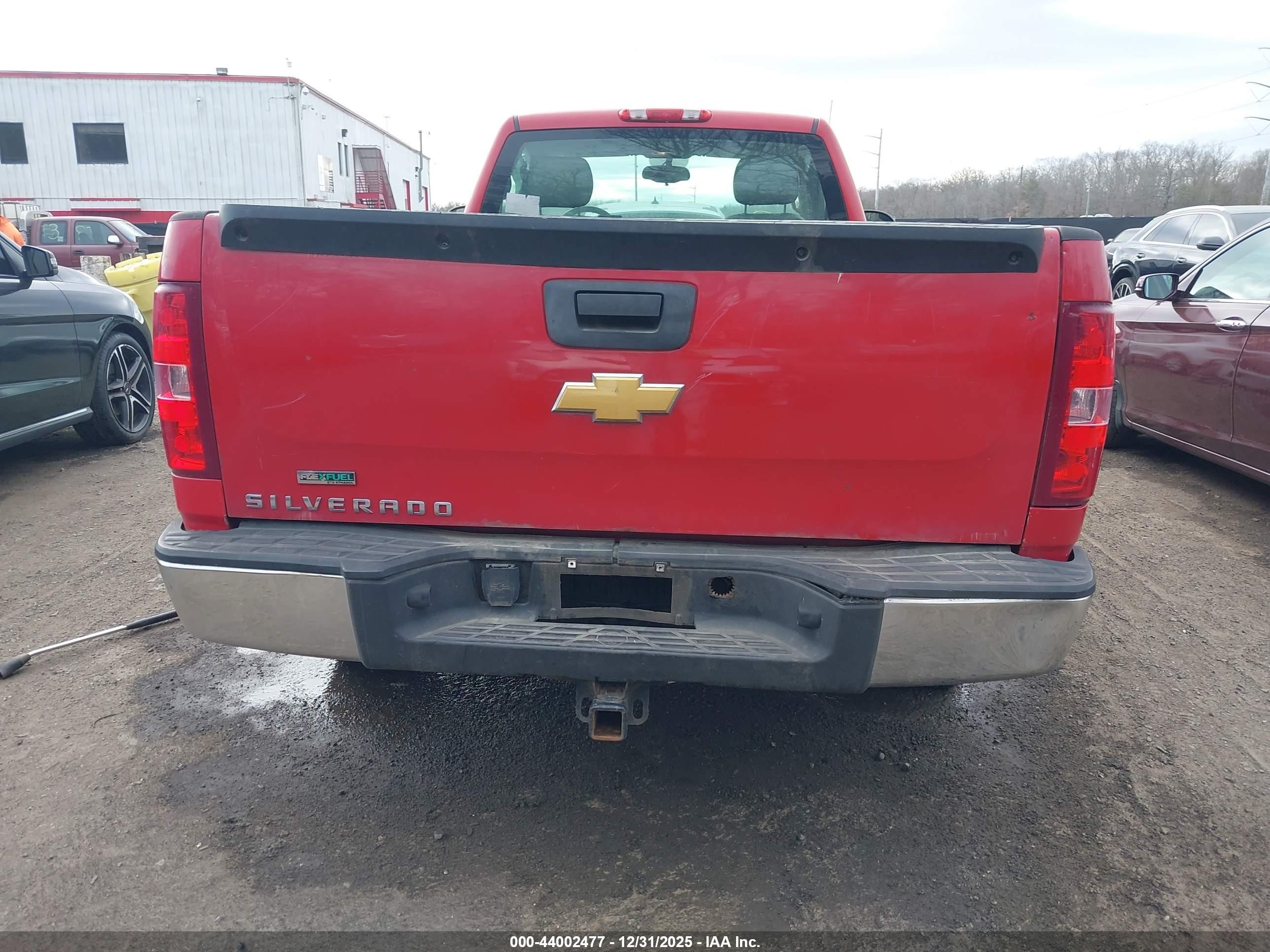 2012 Chevrolet Silverado 1500 Work Truck Red vin: 1GCNKPEA0CZ267620