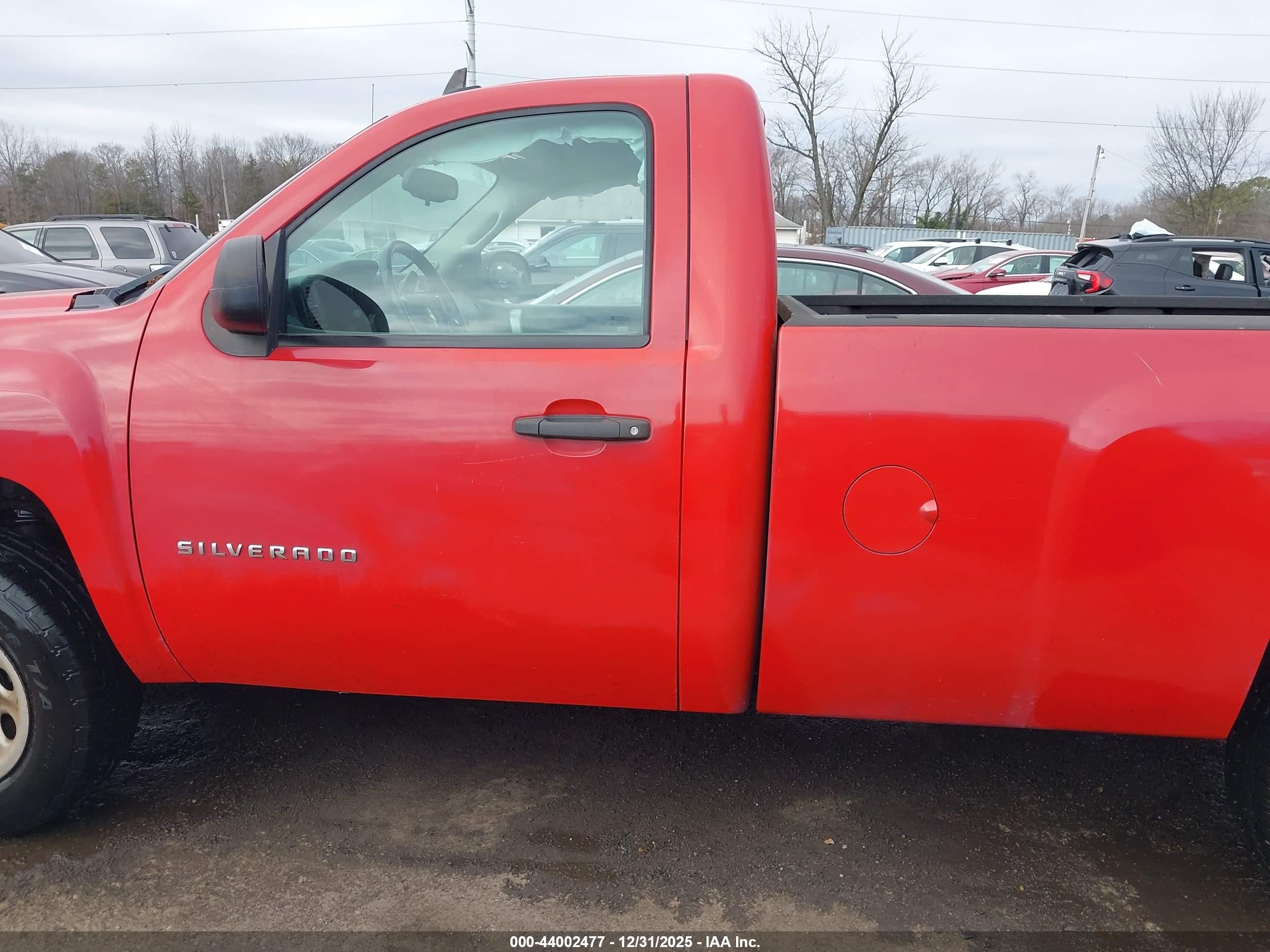 2012 Chevrolet Silverado 1500 Work Truck Red vin: 1GCNKPEA0CZ267620