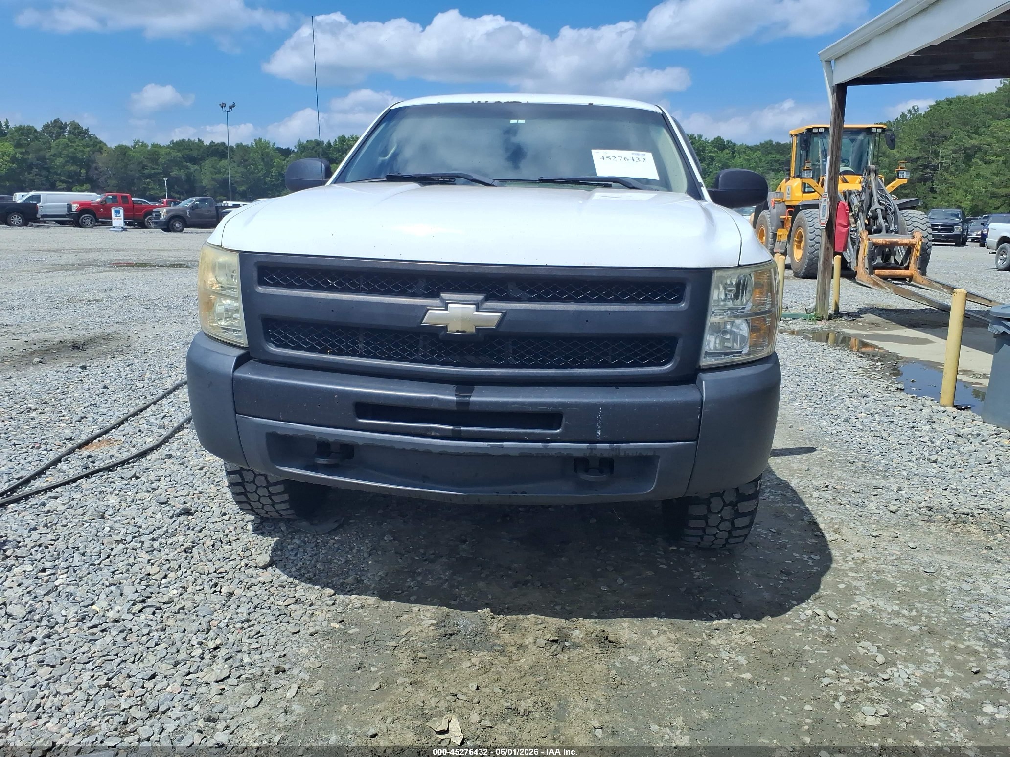 2011 Chevrolet Silverado 1500 Work Truck White vin: 1GCNKPEA1BZ371774