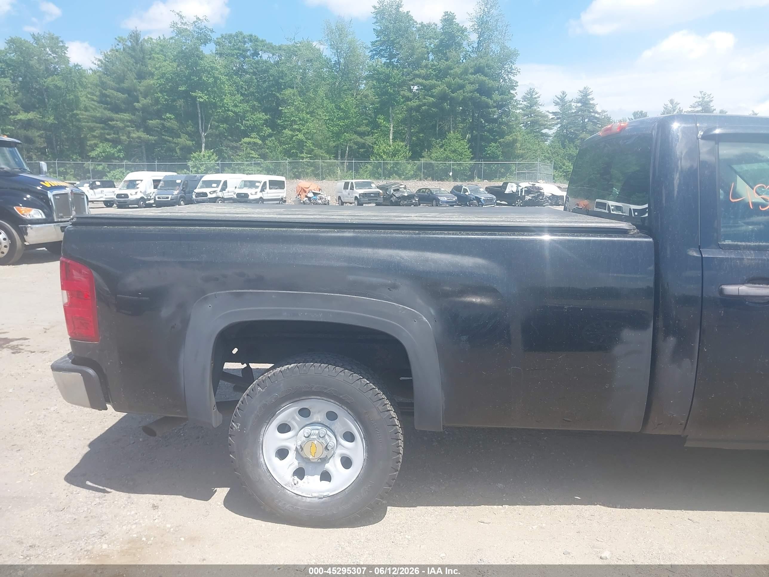 2013 Chevrolet Silverado 1500 Work Truck Black vin: 1GCNKPEA1DZ299557