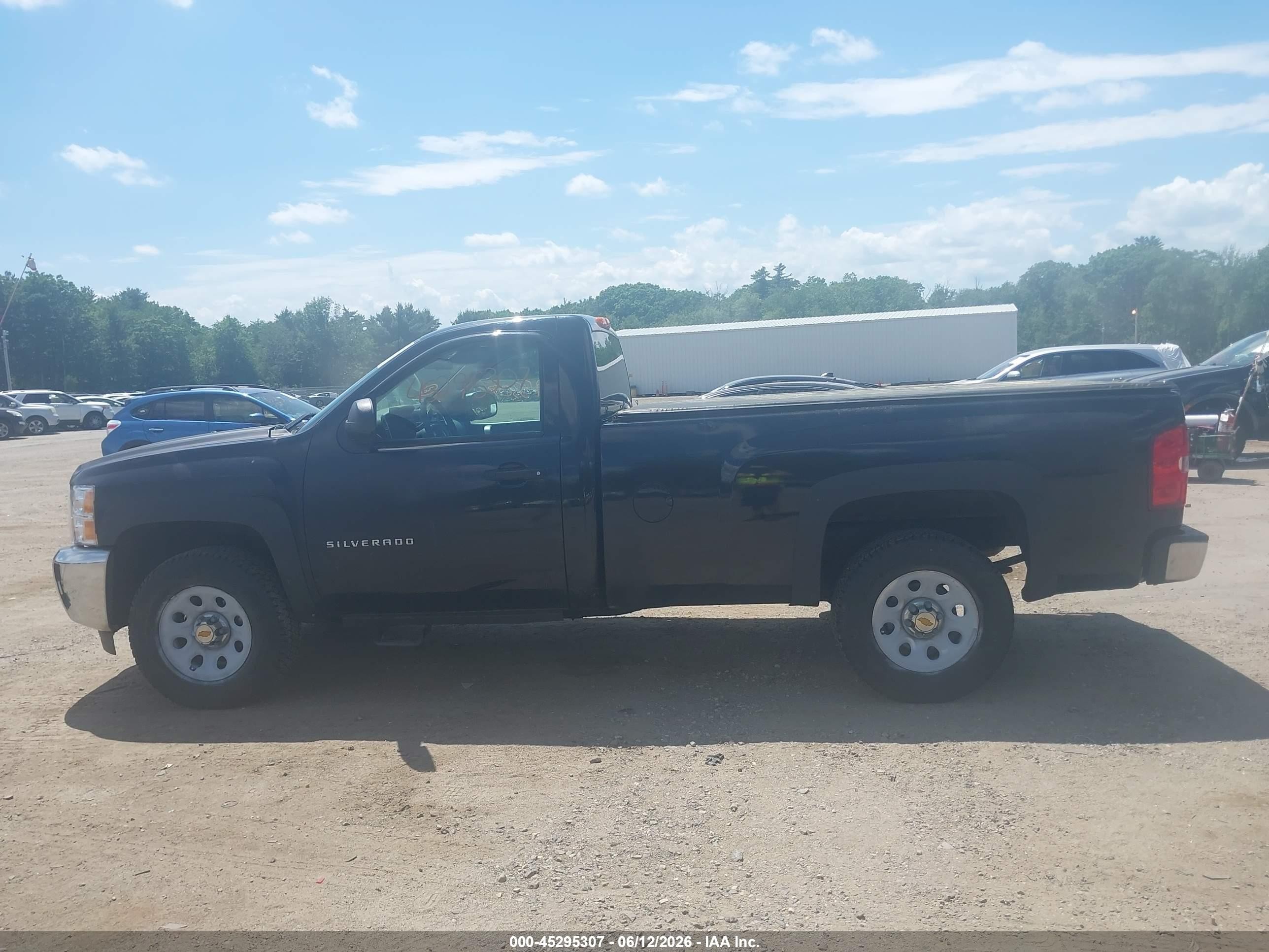 2013 Chevrolet Silverado 1500 Work Truck Black vin: 1GCNKPEA1DZ299557