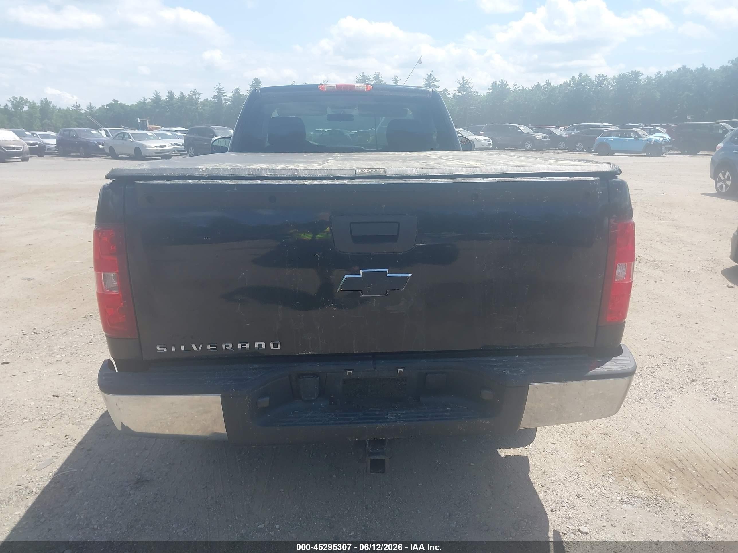 2013 Chevrolet Silverado 1500 Work Truck Black vin: 1GCNKPEA1DZ299557