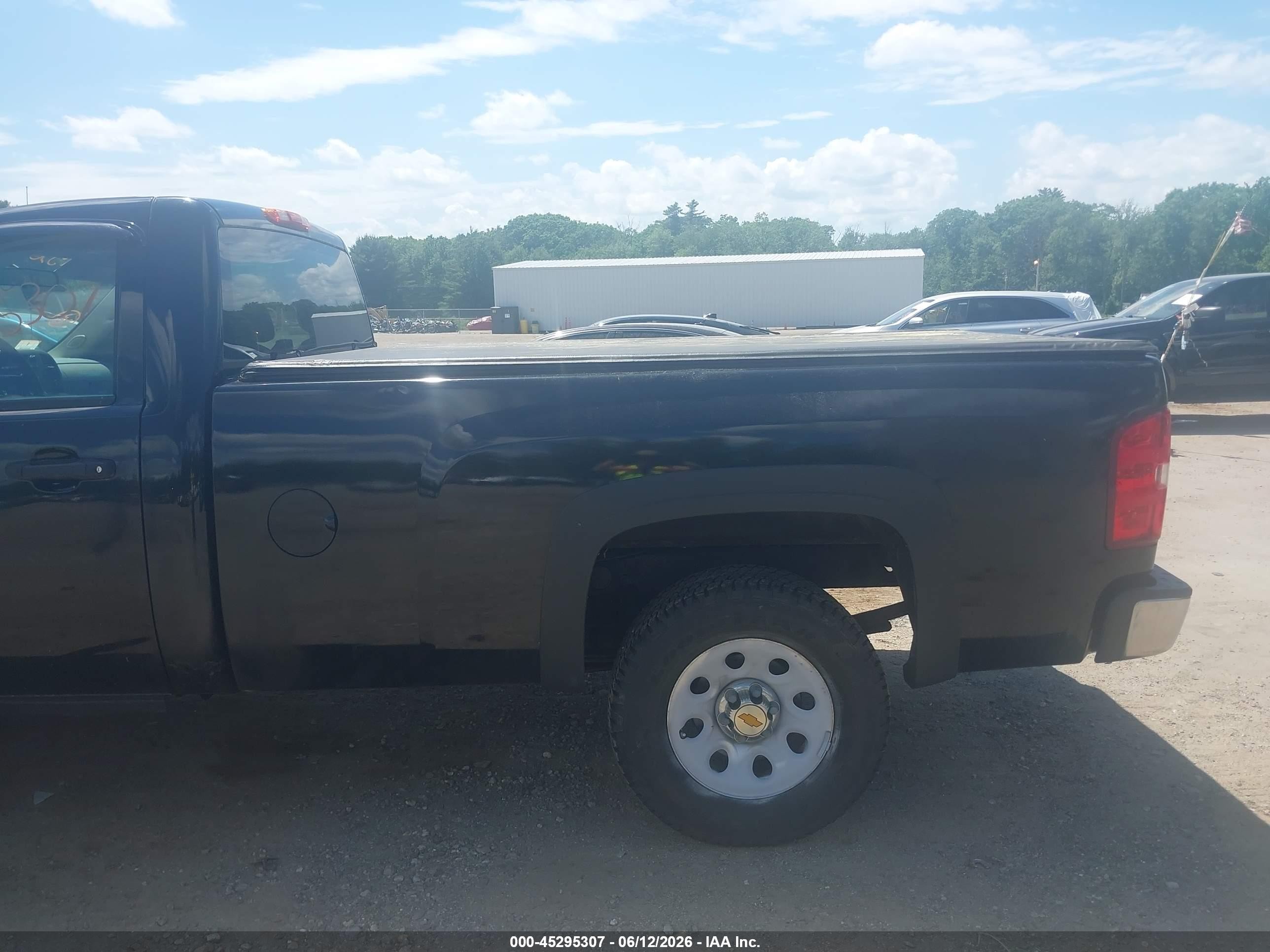 2013 Chevrolet Silverado 1500 Work Truck Black vin: 1GCNKPEA1DZ299557