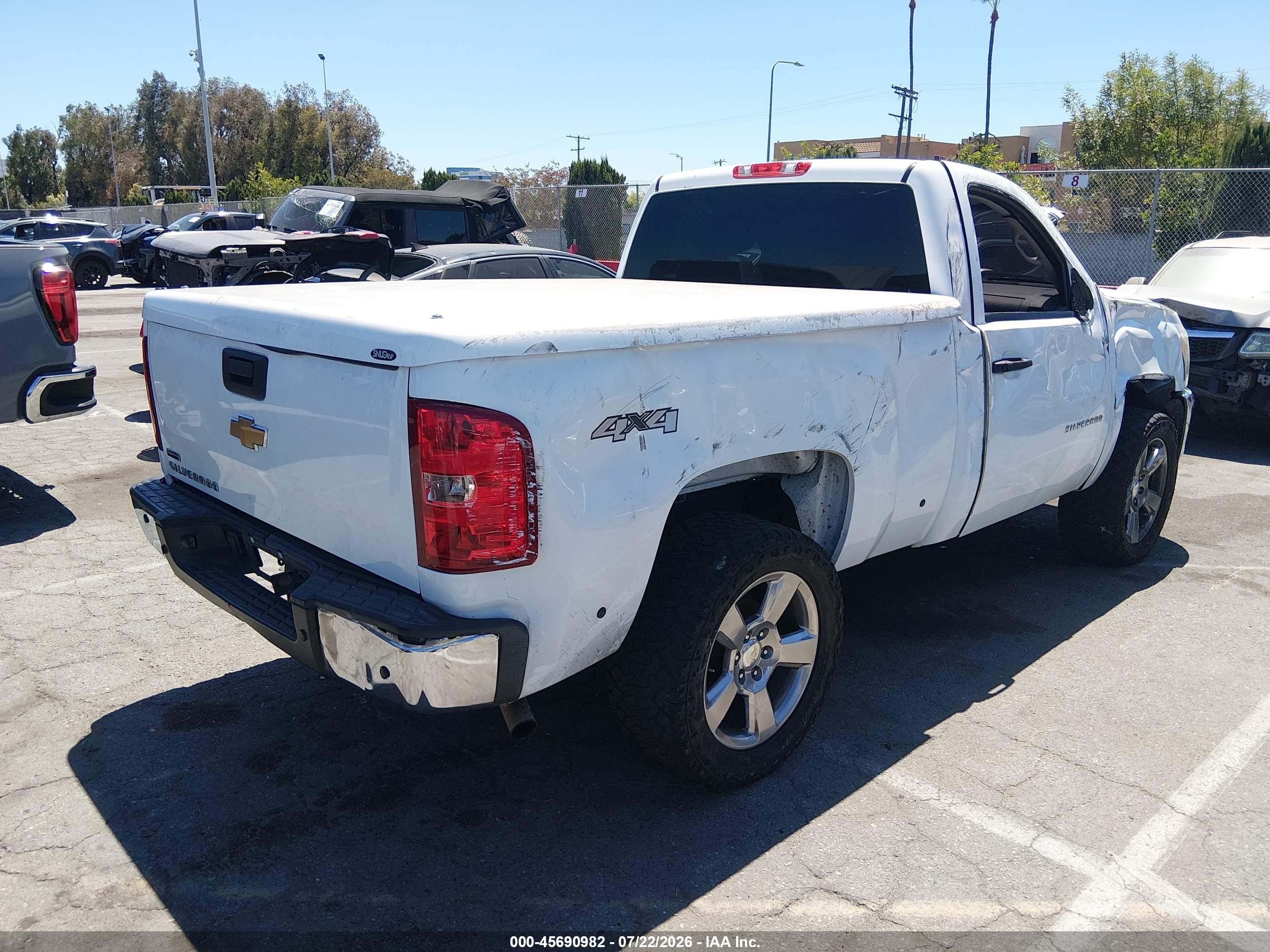 2011 Chevrolet Silverado 1500 Work Truck Черный vin: 1GCNKPEA3BZ415922